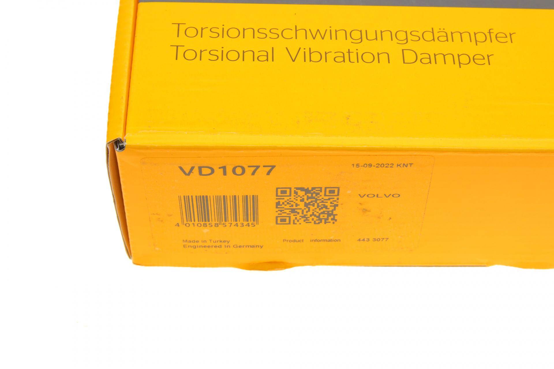 Шків колінвалу Volvo S60/S80/XC90 2.4D 02-14 (6PK)