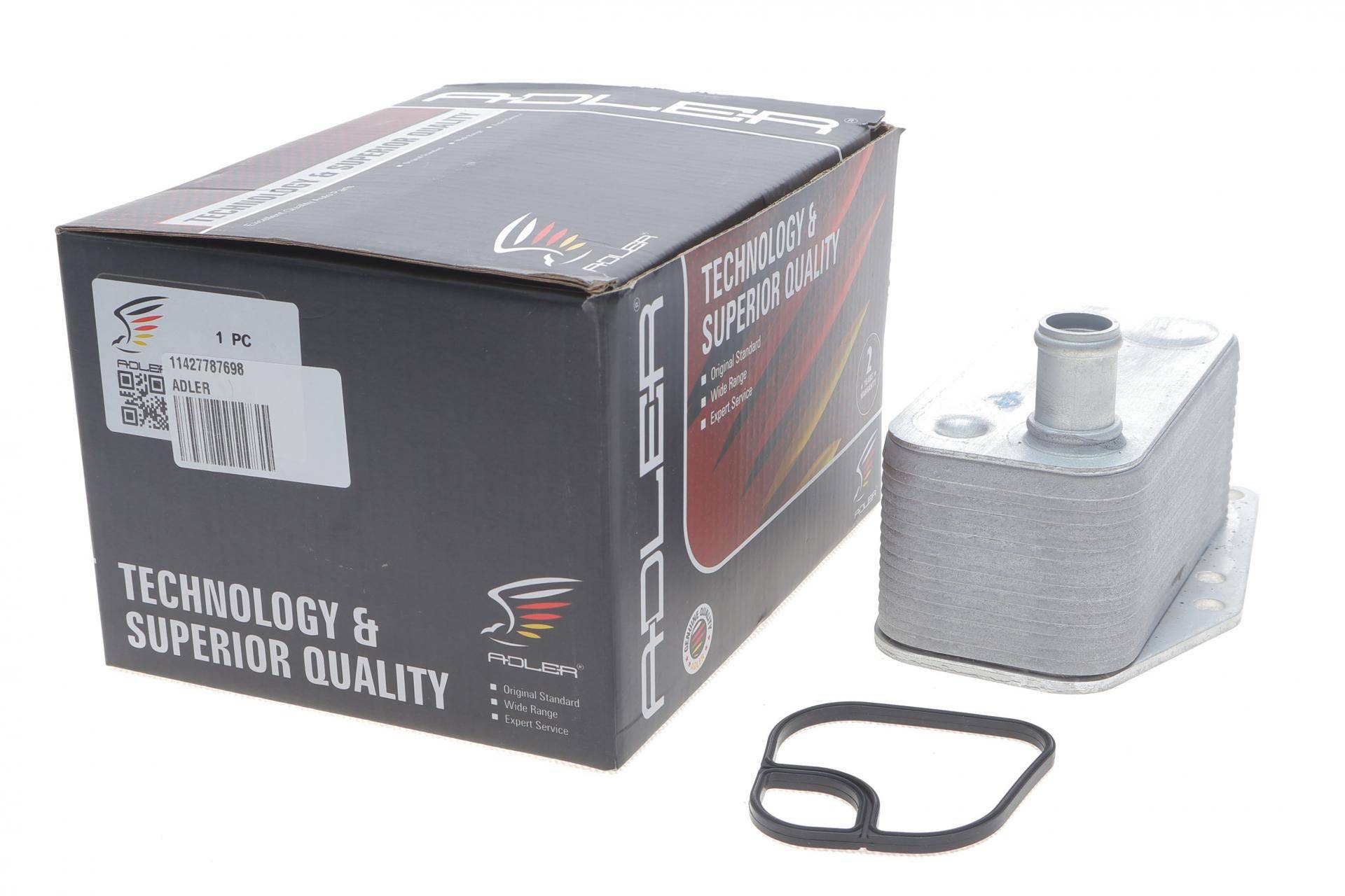 Радіатор масляний BMW 3 (E90) 320 d 04-11 M47/N47 (теплообмінник)