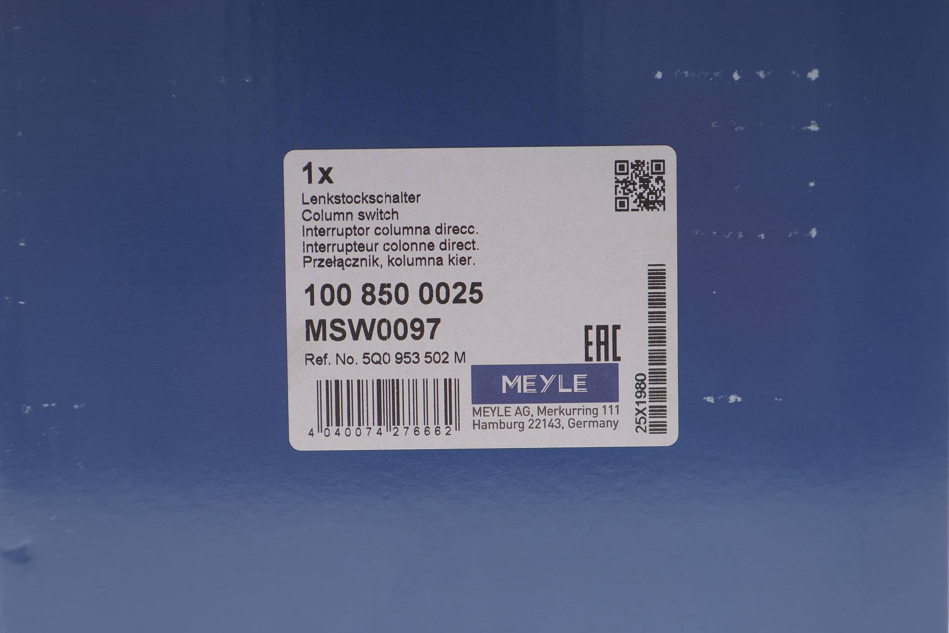 Перемикач підрульовий (з шлейфом) VW Crafter 16-/Tiguan 16-/Skoda Octavia 12-