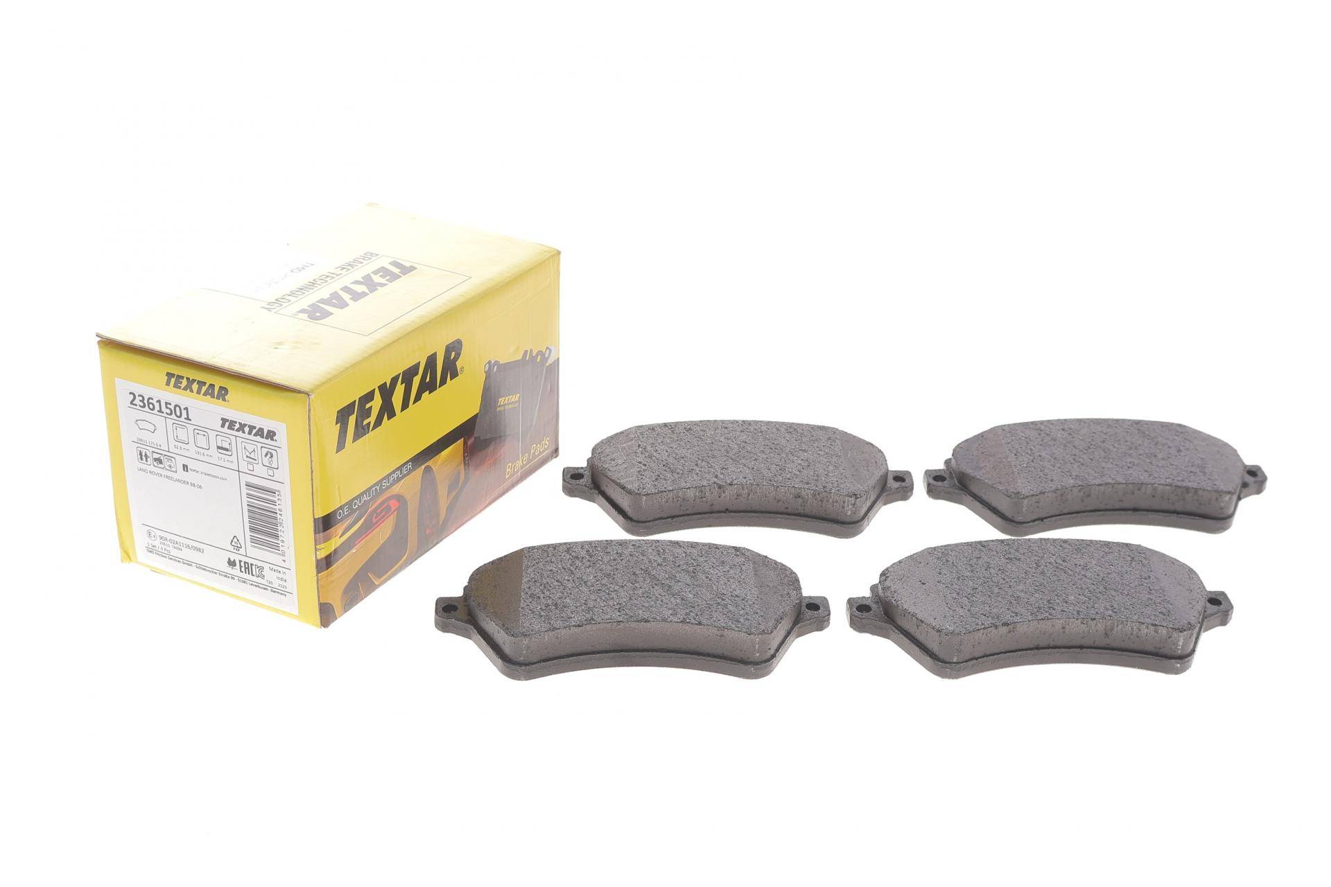 Колодки гальмівні (передні) Land Rover Freelander 98-06 (Lucas) Q+