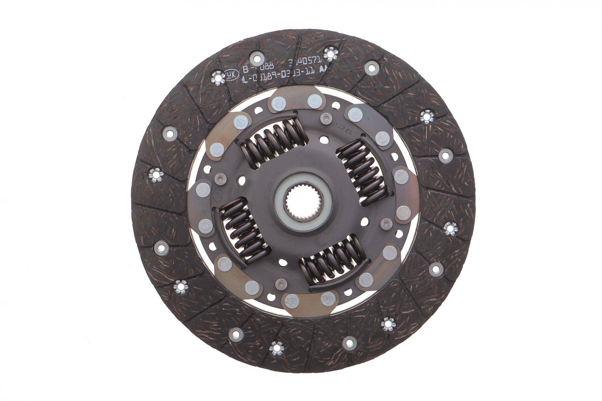 Комплект зчеплення Renault Kangoo 08-/MB Citan 1.5 dCi/CDI (OM607) 12- (d=216mm) (+вижимний)