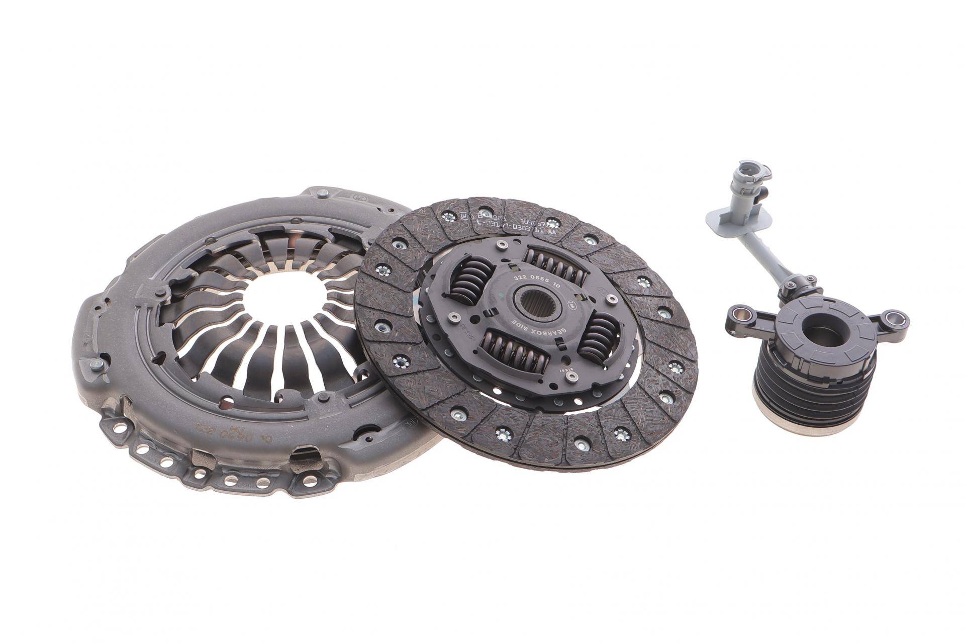 Комплект зчеплення Renault Kangoo 08-/MB Citan 1.5 dCi/CDI (OM607) 12- (d=216mm) (+вижимний)