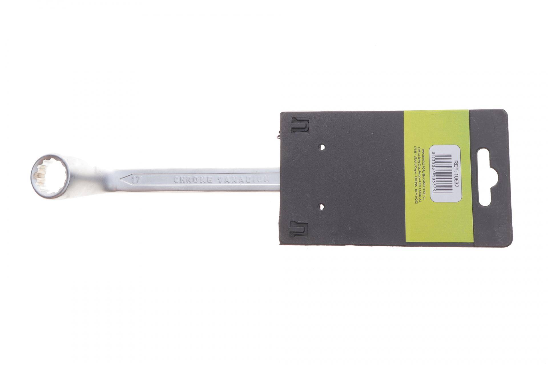 Ключ колінчастий 16х17 мм 45° L-255 мм