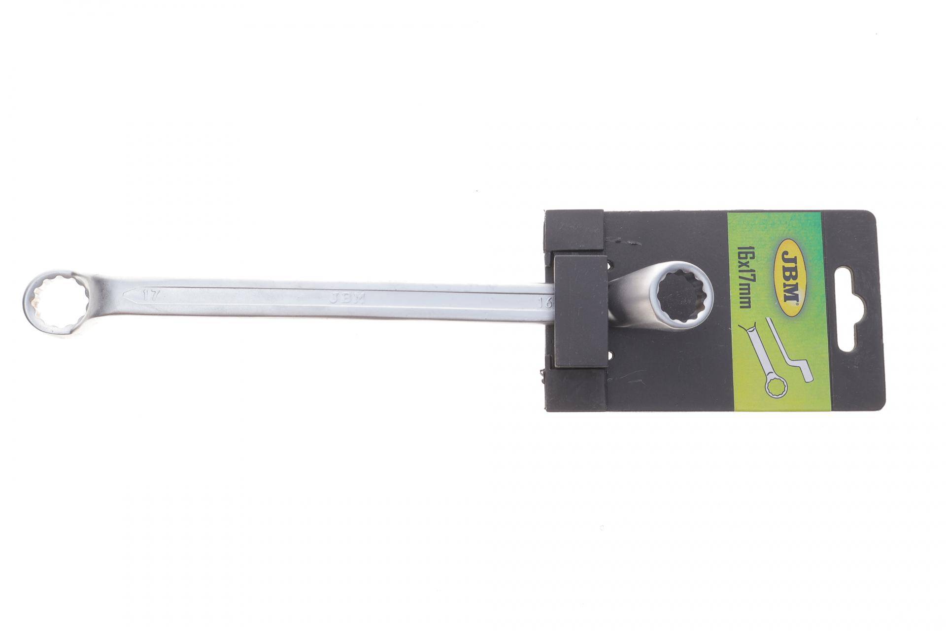 Ключ колінчастий 16х17 мм 45° L-255 мм