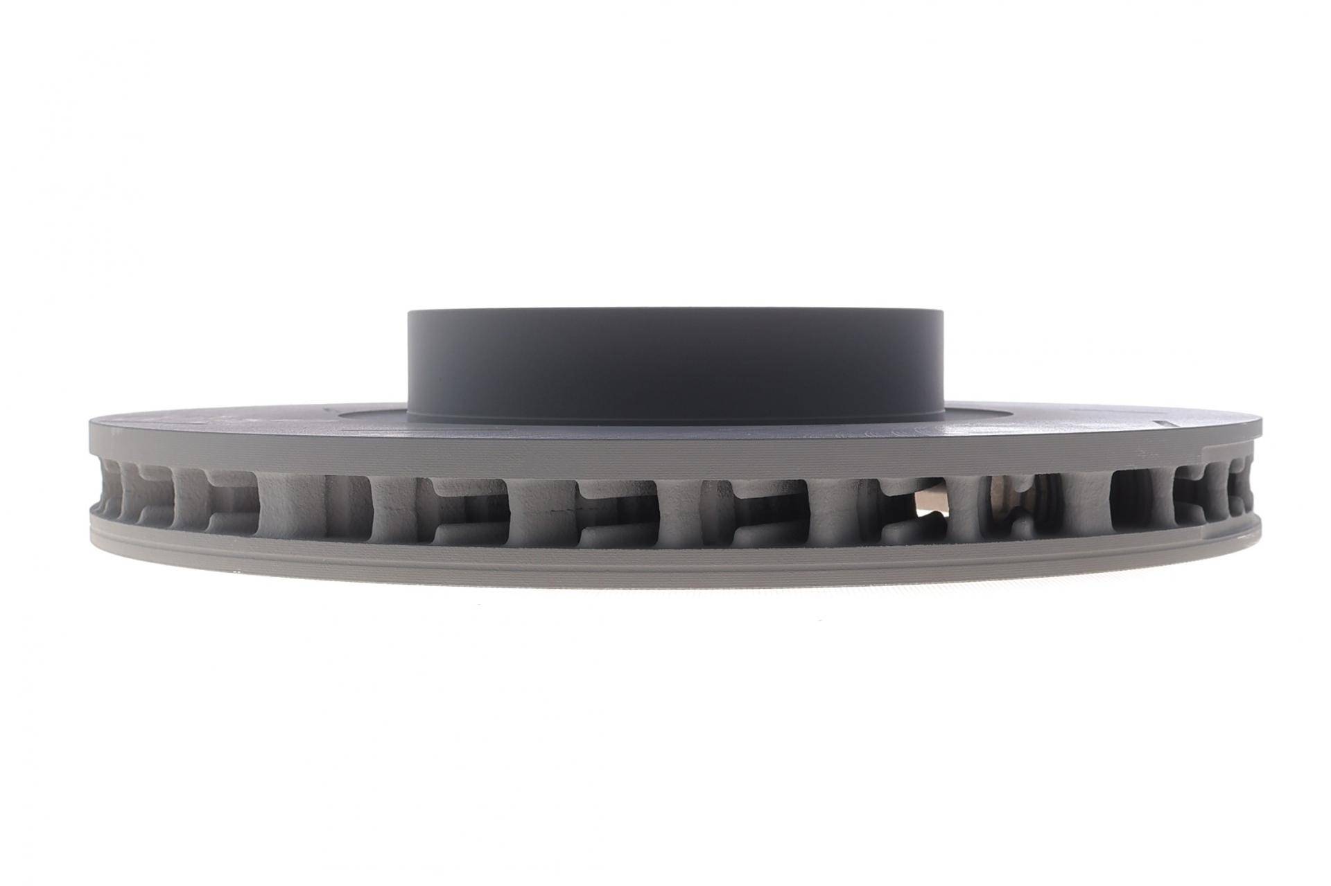 Диск гальмівний (передній) Porsche Panamera 2.9 16-23 (360x36) (L) (з покриттям) (зі шліцами) (вент)