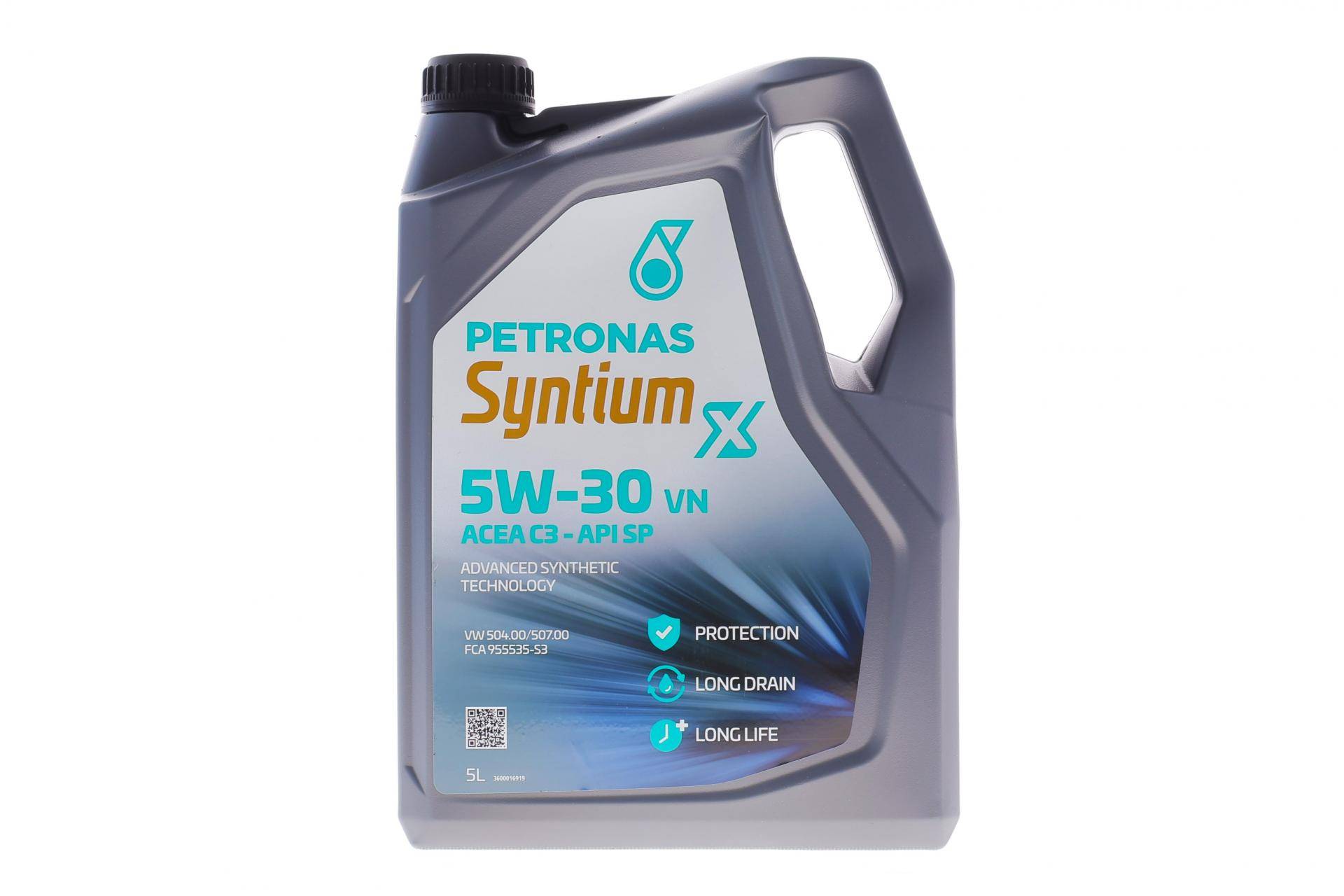 Олива 5W30 SYNTIUM X VN ACEA C3/API SN (5L) VW 504 00/VW 507 00)