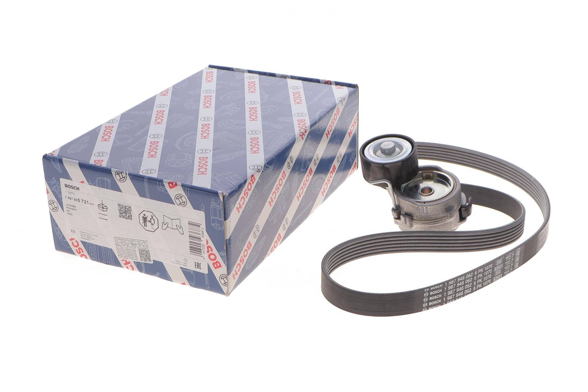 Комплект ременя генератора Citroen C3/C4/Peugeot 208/308 1.2 VTi 12- (6PK1070)