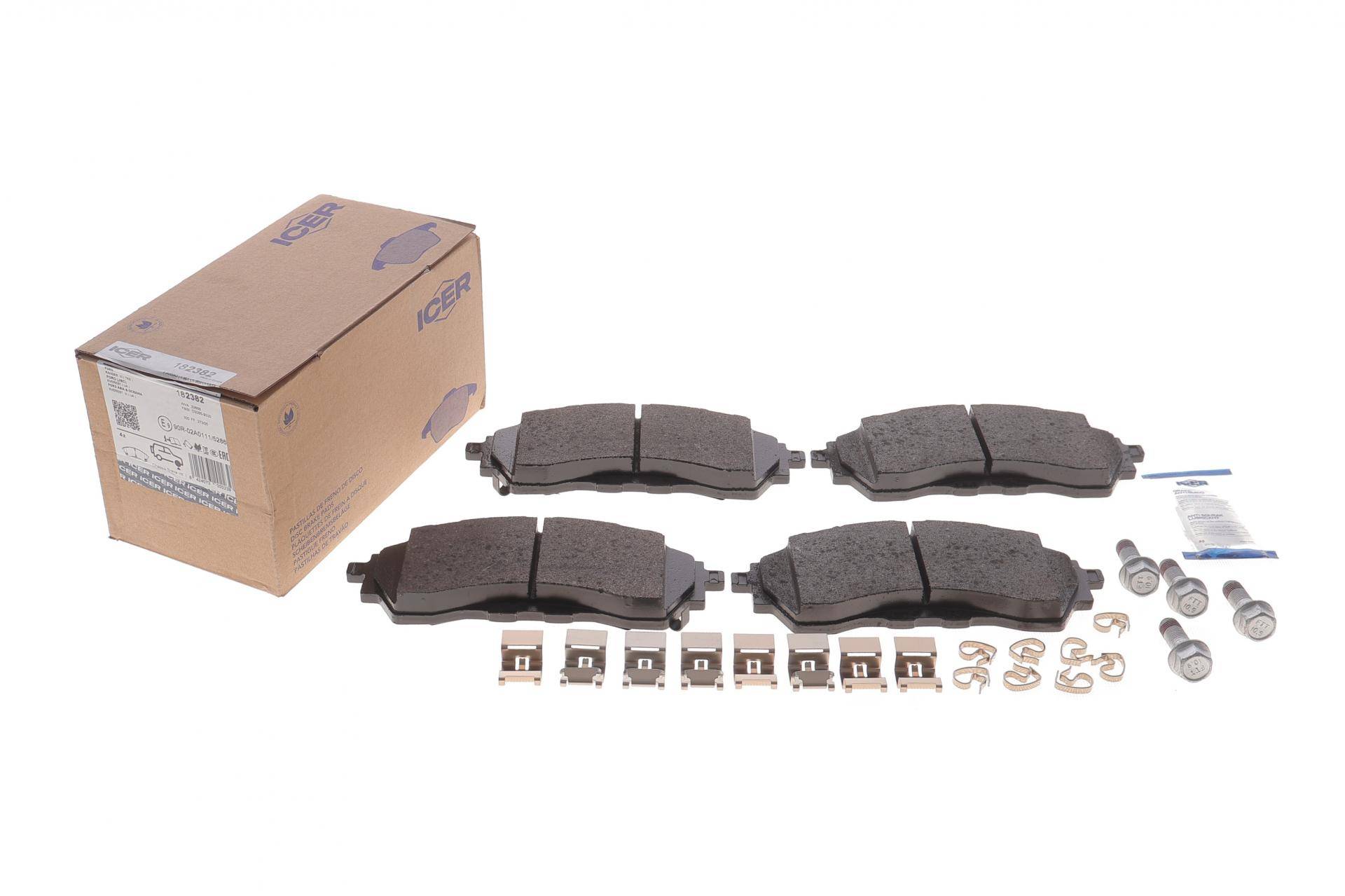 Колодки гальмівні (передні) Ford Ranger 11-