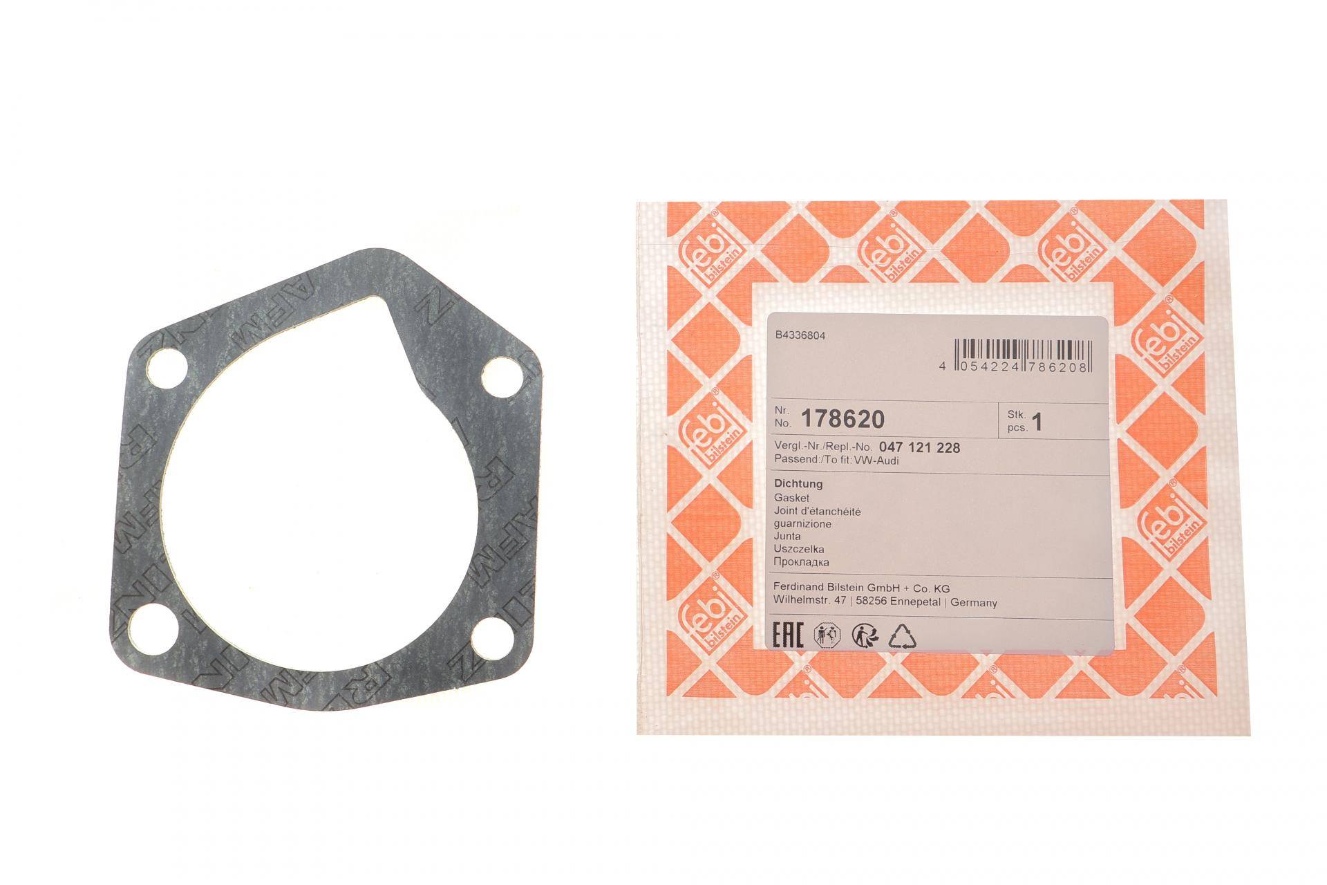 Прокладка помпи води VW Lupo/Skoda Fabia 1.0-1.4 99-07