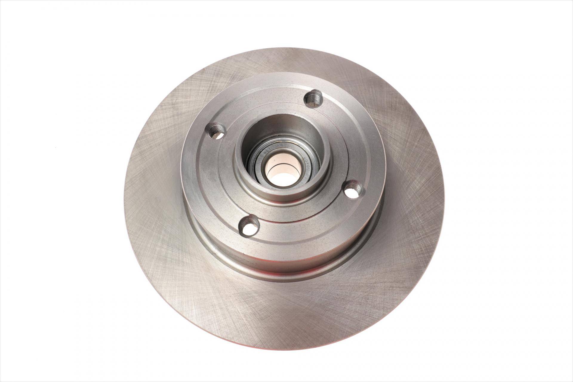 Диск гальмівний (задній) Renault Megane II 03- (240х8) (+ABS) (з підшипником)