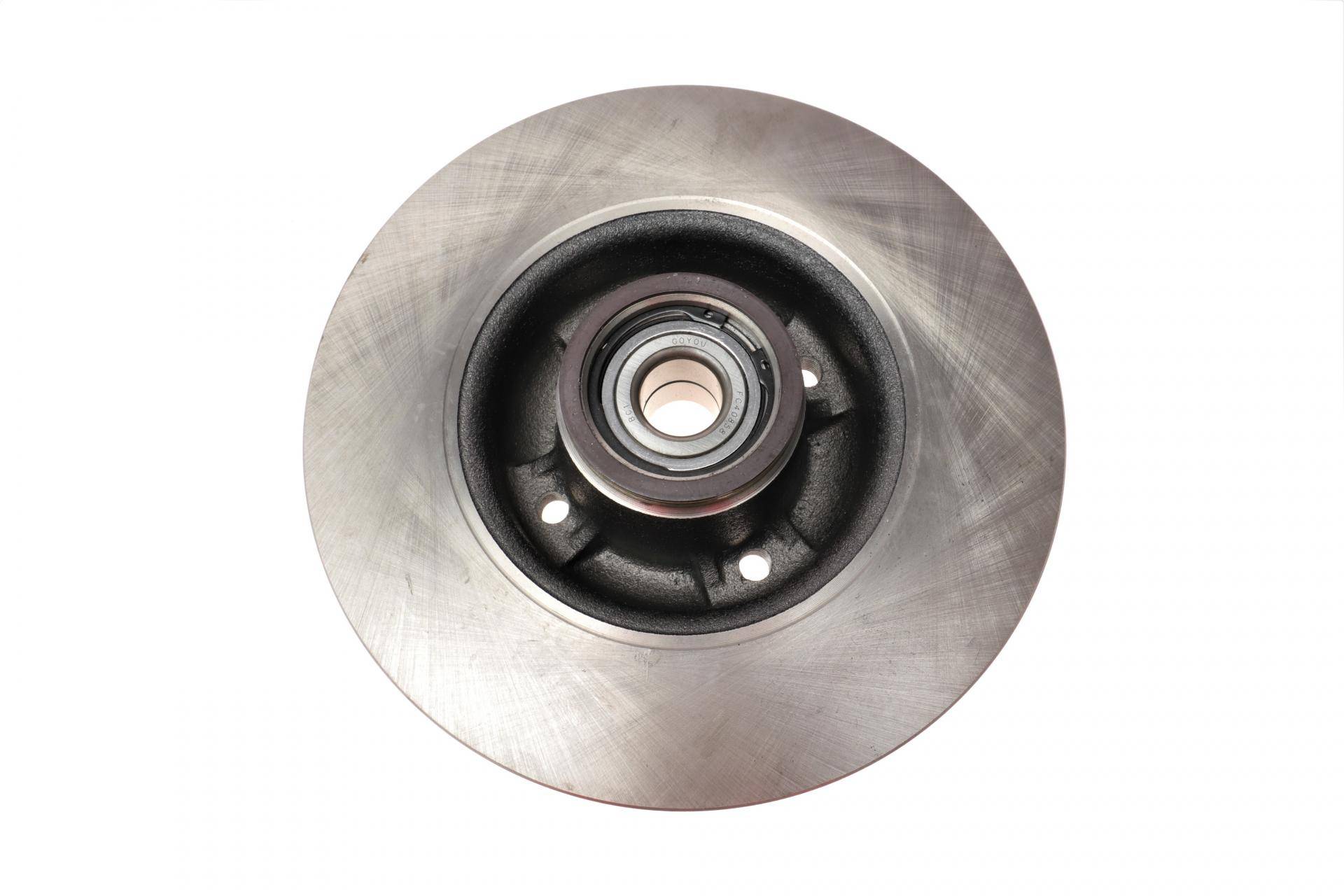 Диск гальмівний (задній) Renault Megane II 03- (240х8) (+ABS) (з підшипником)