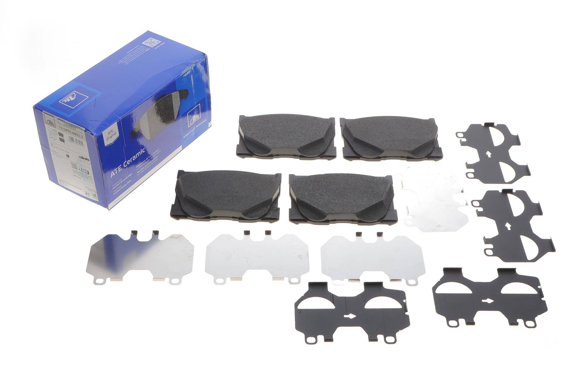 Колодки гальмівні (передні) MB C-class (W205/S205/C205)/E-class (W213) 16- ATE Ceramic