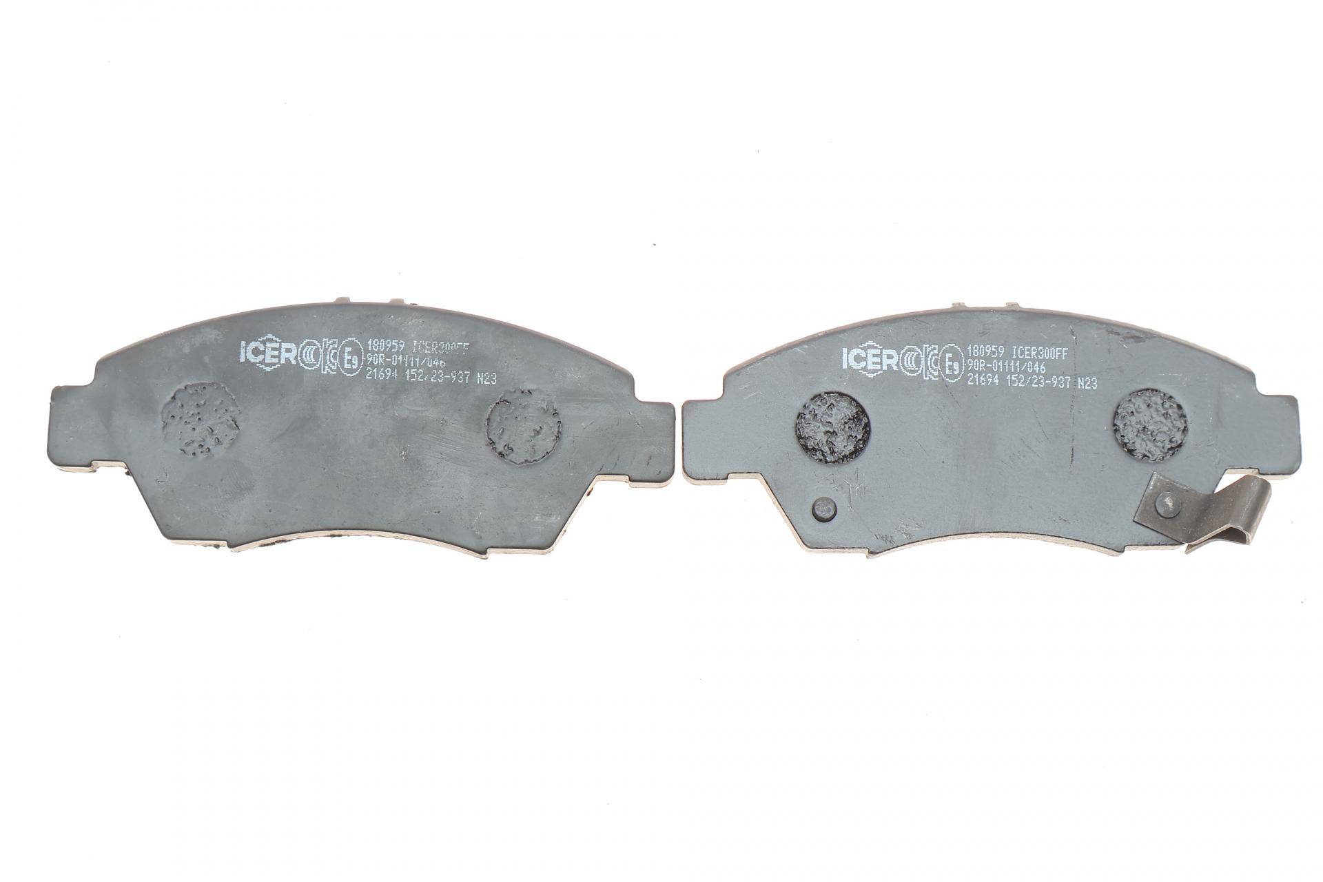 Колодки гальмівні (передні) Honda Civic V/VI/VII 91-05/CRX III 92-98/Jazz 08-14