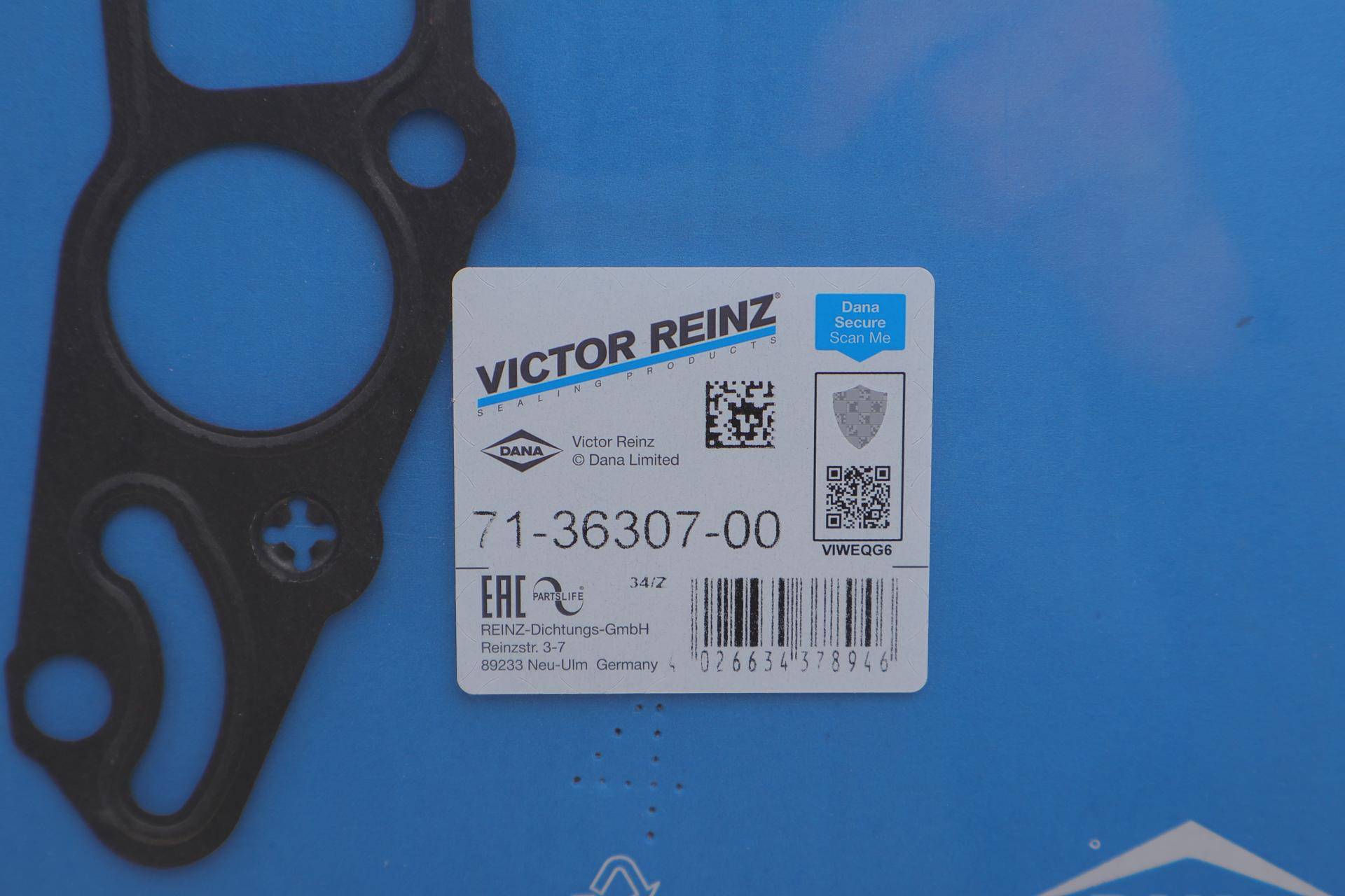 Прокладка колектора впускного Opel Astra H 1.9 СDTI 04-10