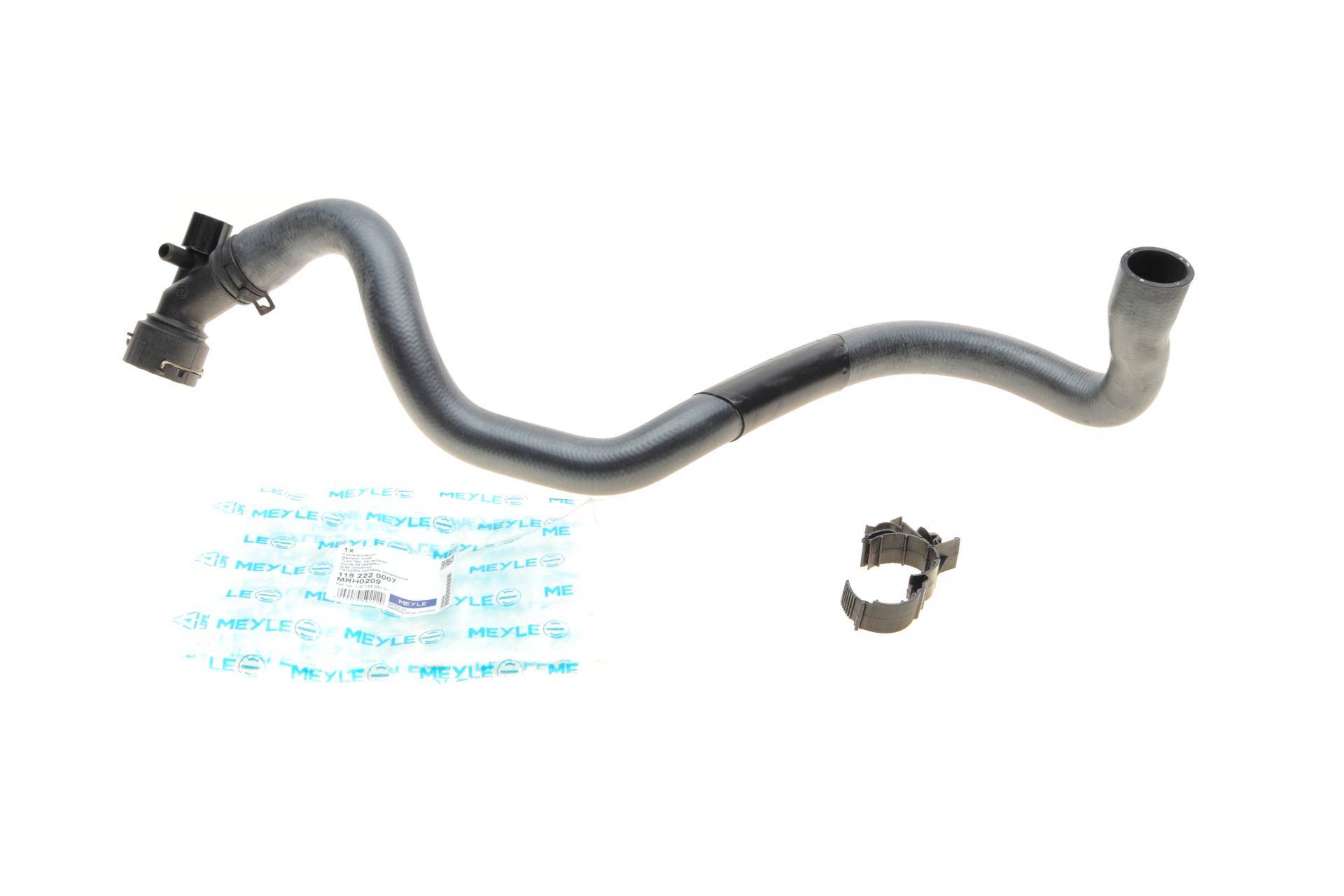 Патрубок радіатора Audi A3/VW Golf IV 96-05