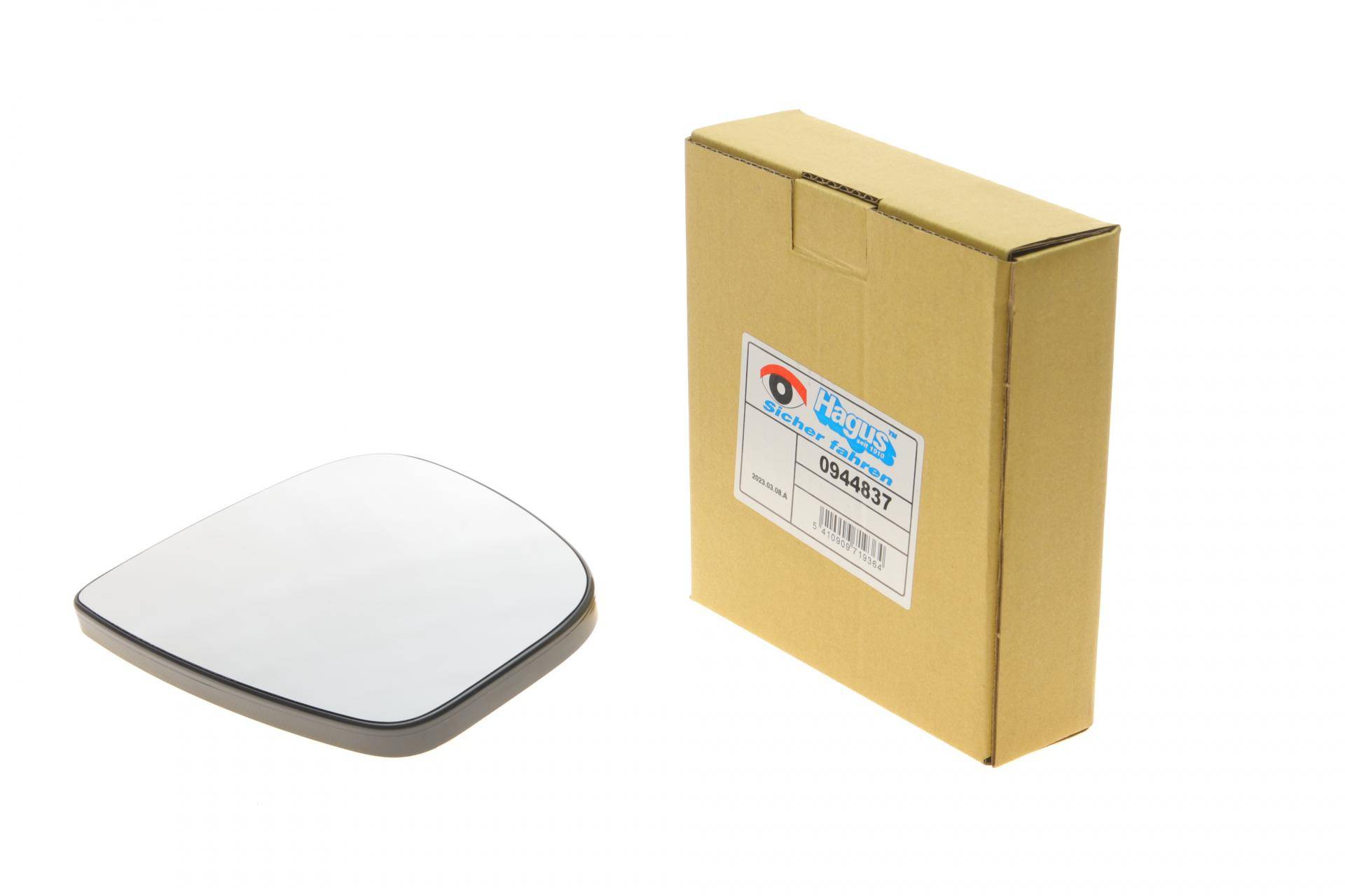 Скло дзеркала Citroen Berlingo/Peugeot Partner 16- (L)