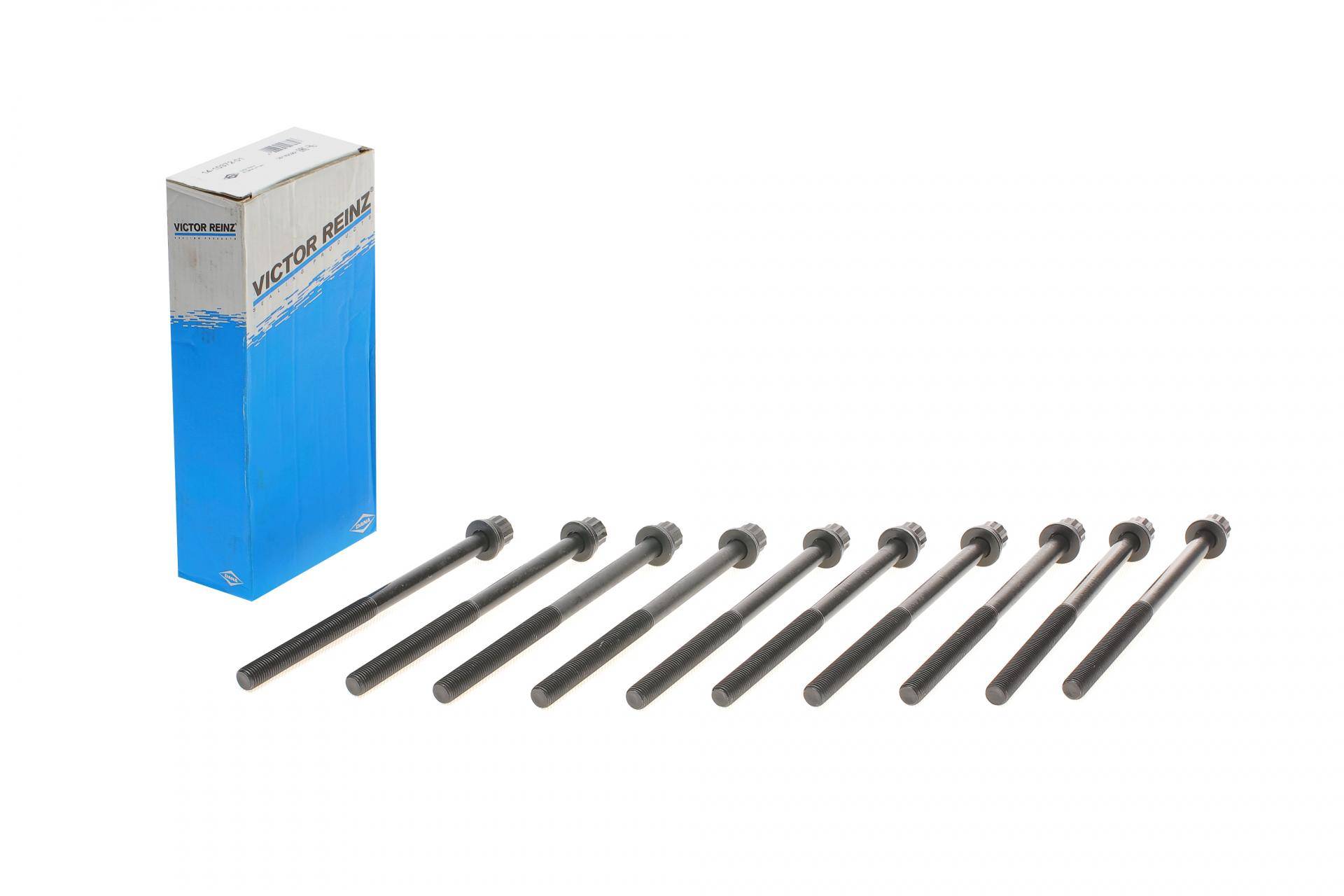 Болти головки (к-кт 10шт.) Hyundai Tucson/Santa Fe/Kia Cee'd/Cerato1.5D/2.0D 01- (M12x180mm)