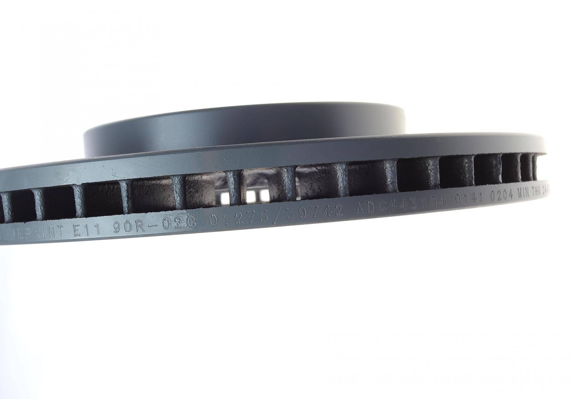 Диск гальмівний (передній) Mitsubishi Lancer 02-/Outlander 03- (276x26) (з покриттям)