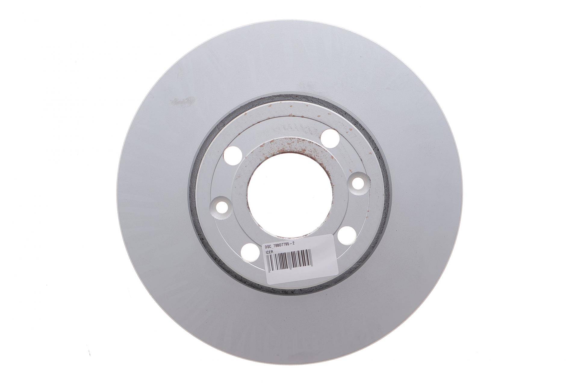 Диск гальмівний (передній) Renault Clio 05-14/Megane 99-/Nissan Note 06-12 (260x22)(з покр.)(вентил.)(незначна корозія)