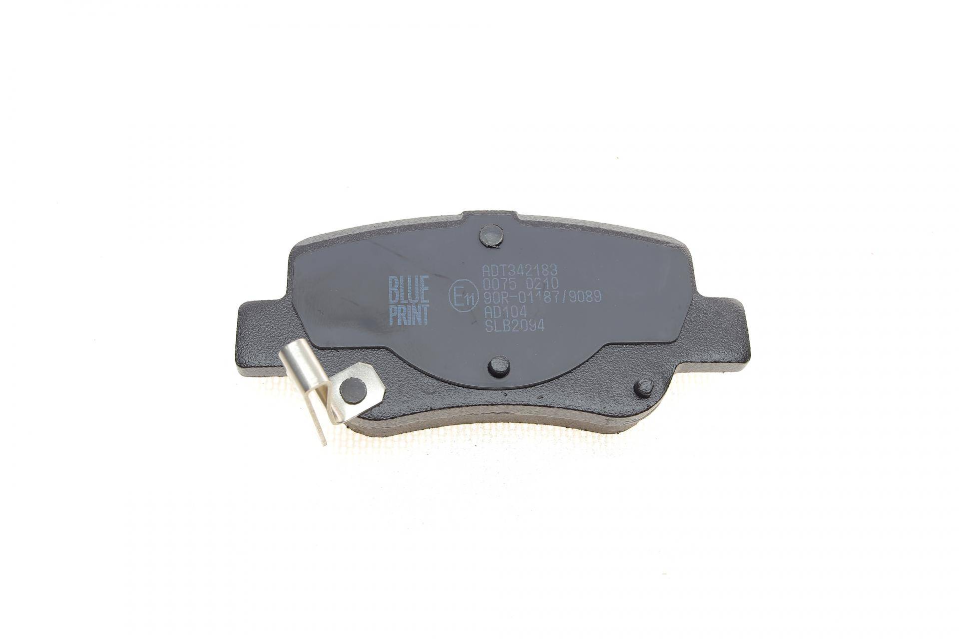 Колодки гальмівні (задні) Toyota Avensis 08-