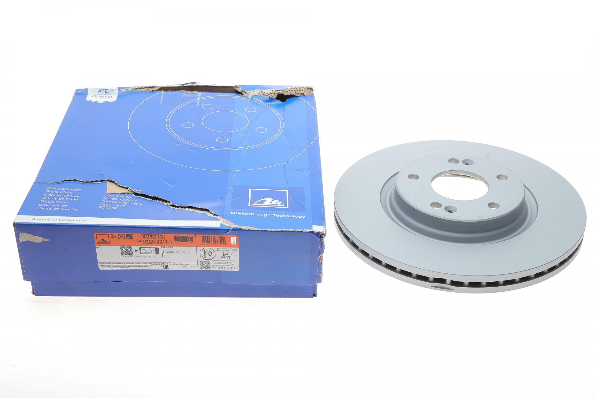 Диск гальмівний (передній) Hyundai Tucson 15-/i30 17-/Kia Ceed 18-/Sportage 16- (305x25) (з покр.) (вент.)