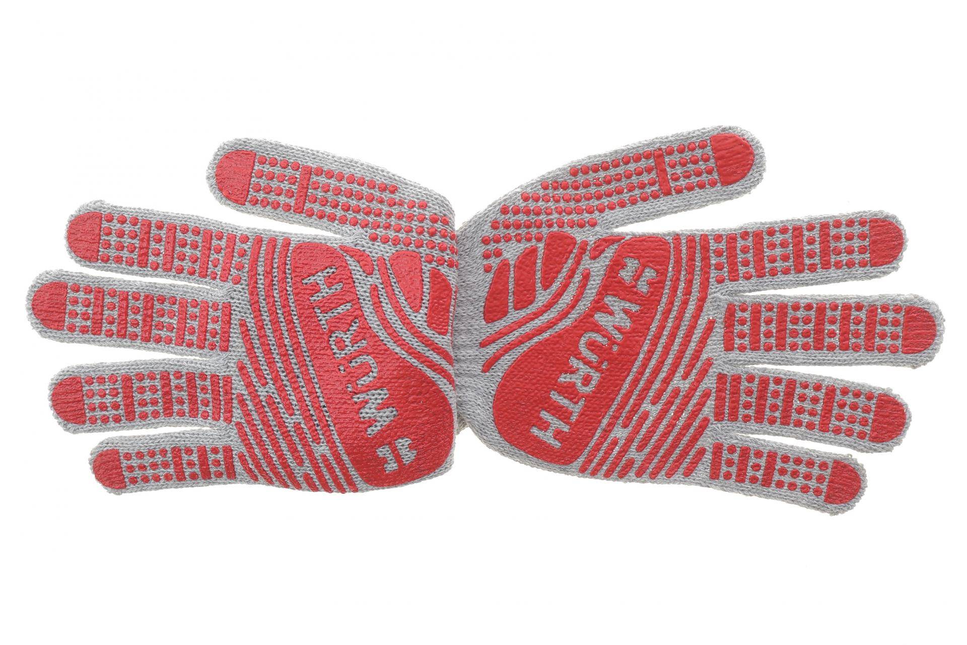 Рукавиці з ПВХ крапки (8) CONSTRUCT