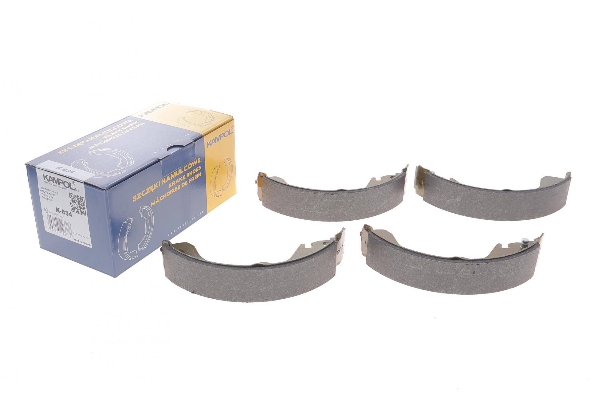 Колодки гальмівні (задні) Ford Escape/Mazda 626 99- (228.6x40)