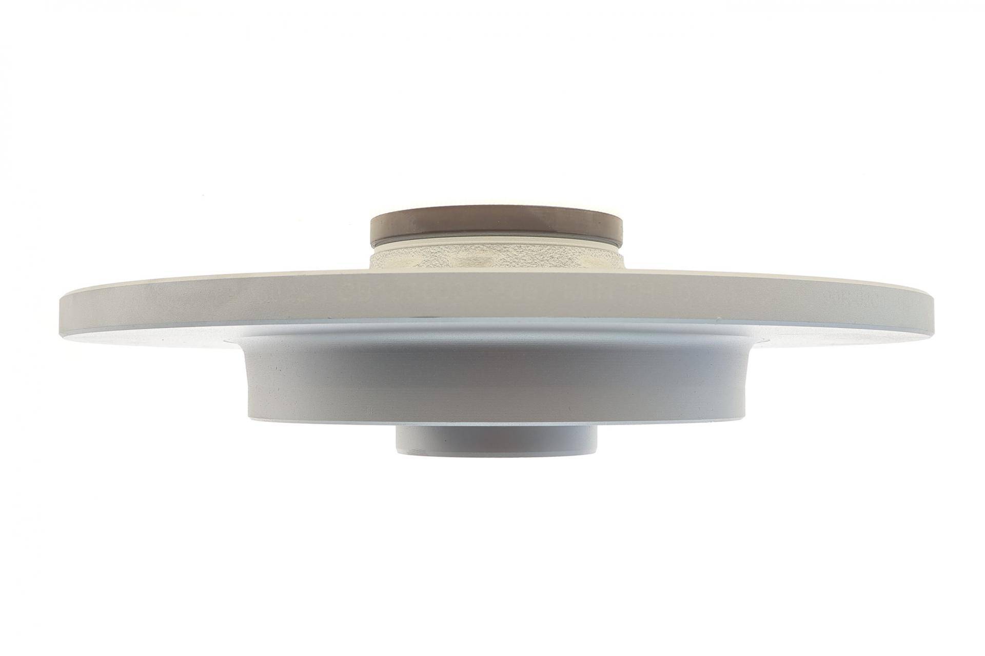 Диск гальмівний (задній) Citroen C4/Peugeot 308/3008/5008 06- (268х12)(+ABS)(з підш.)(з покр)(повний)