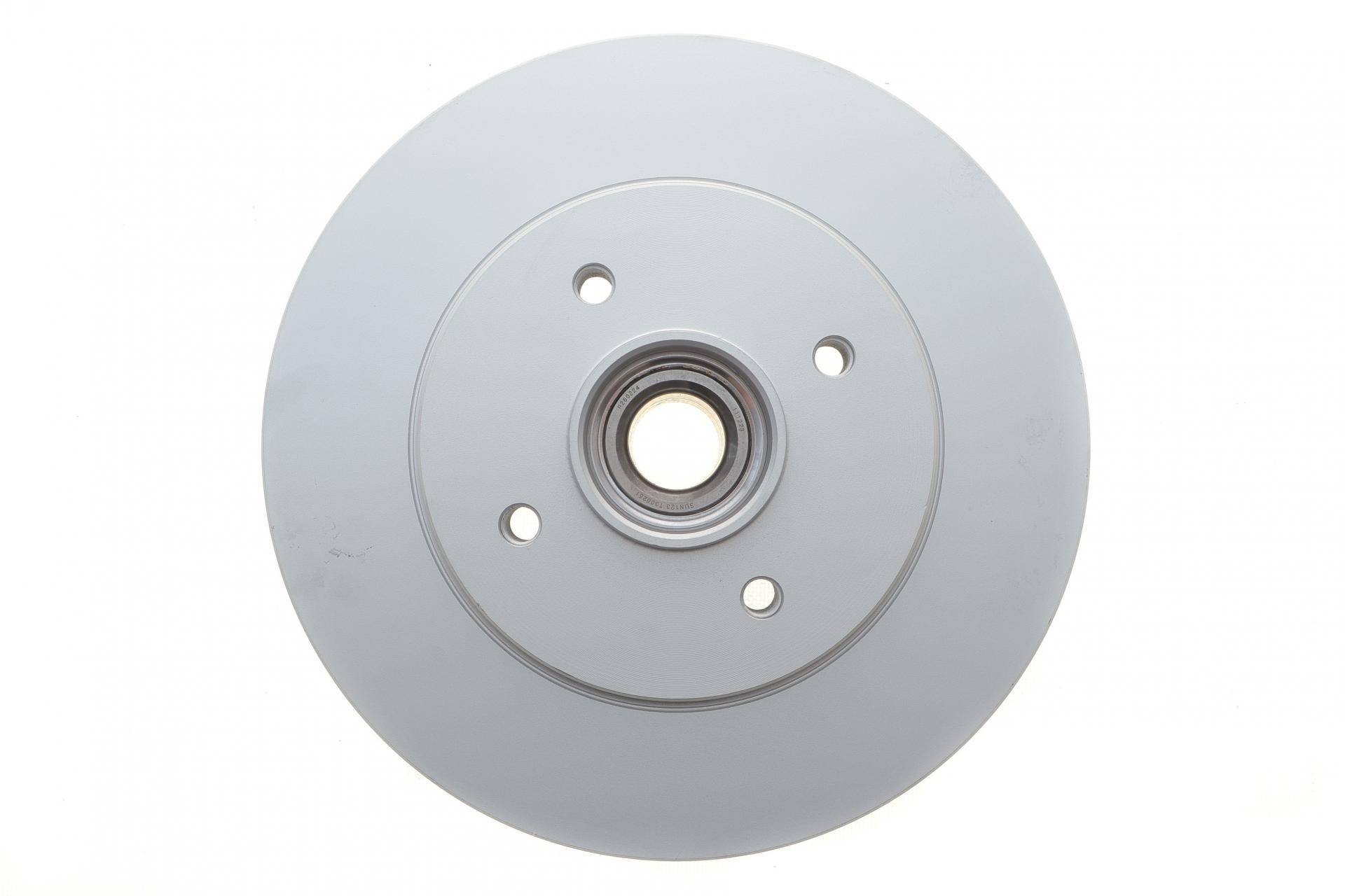 Диск гальмівний (задній) Citroen C4/Peugeot 308/3008/5008 06- (268х12)(+ABS)(з підш.)(з покр)(повний)