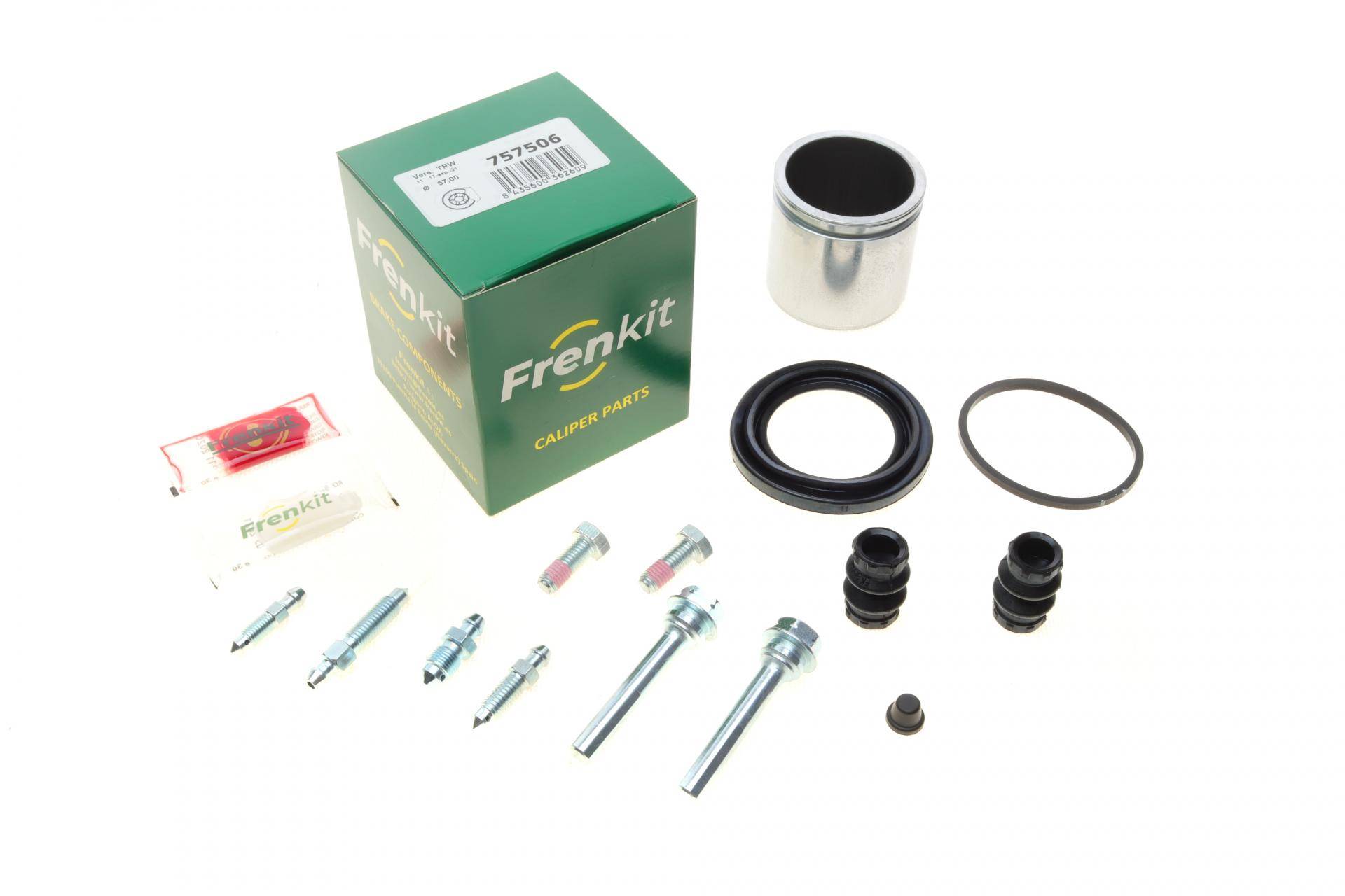 Ремкомплект супорта (переднього) Suzuki Sx4 05- (d=57mm)(TRW)(+ поршен/направляюча)SuperKit