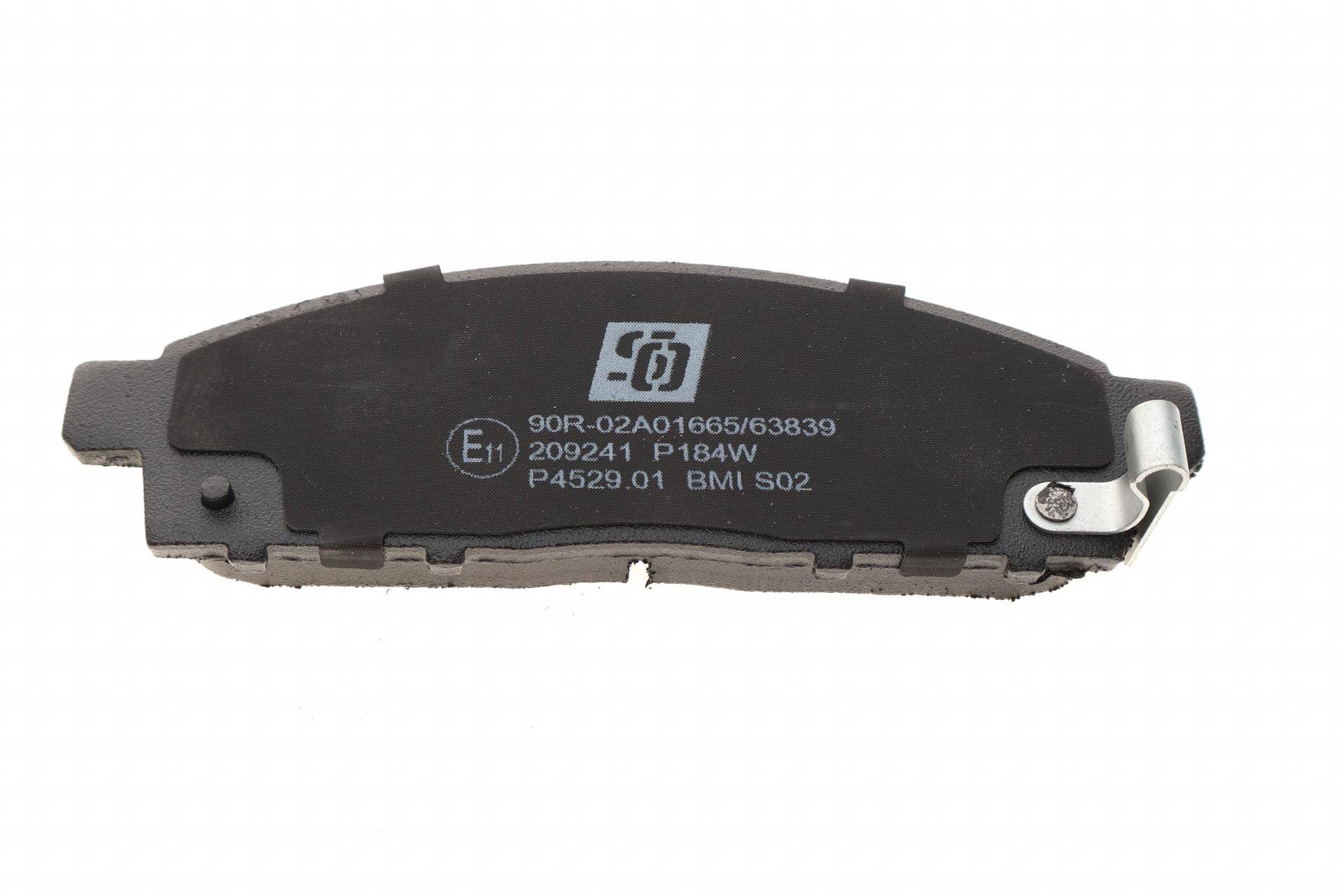 Колодки гальмівні (передні) Mitsubishi L200 05-/Pajero Sport II 08-/Fiat Fullback 16-