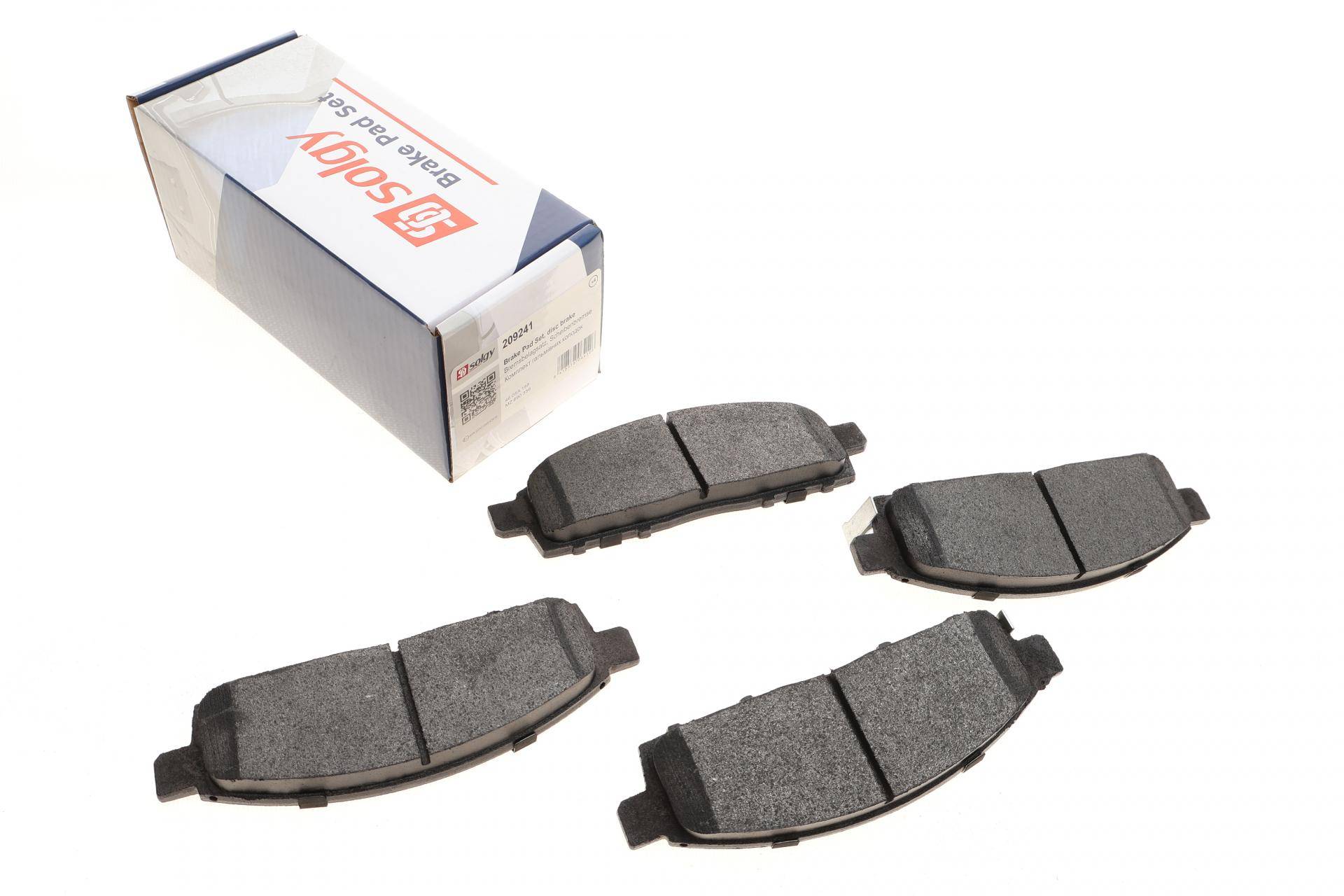 Колодки гальмівні (передні) Mitsubishi L200 05-/Pajero Sport II 08-/Fiat Fullback 16-