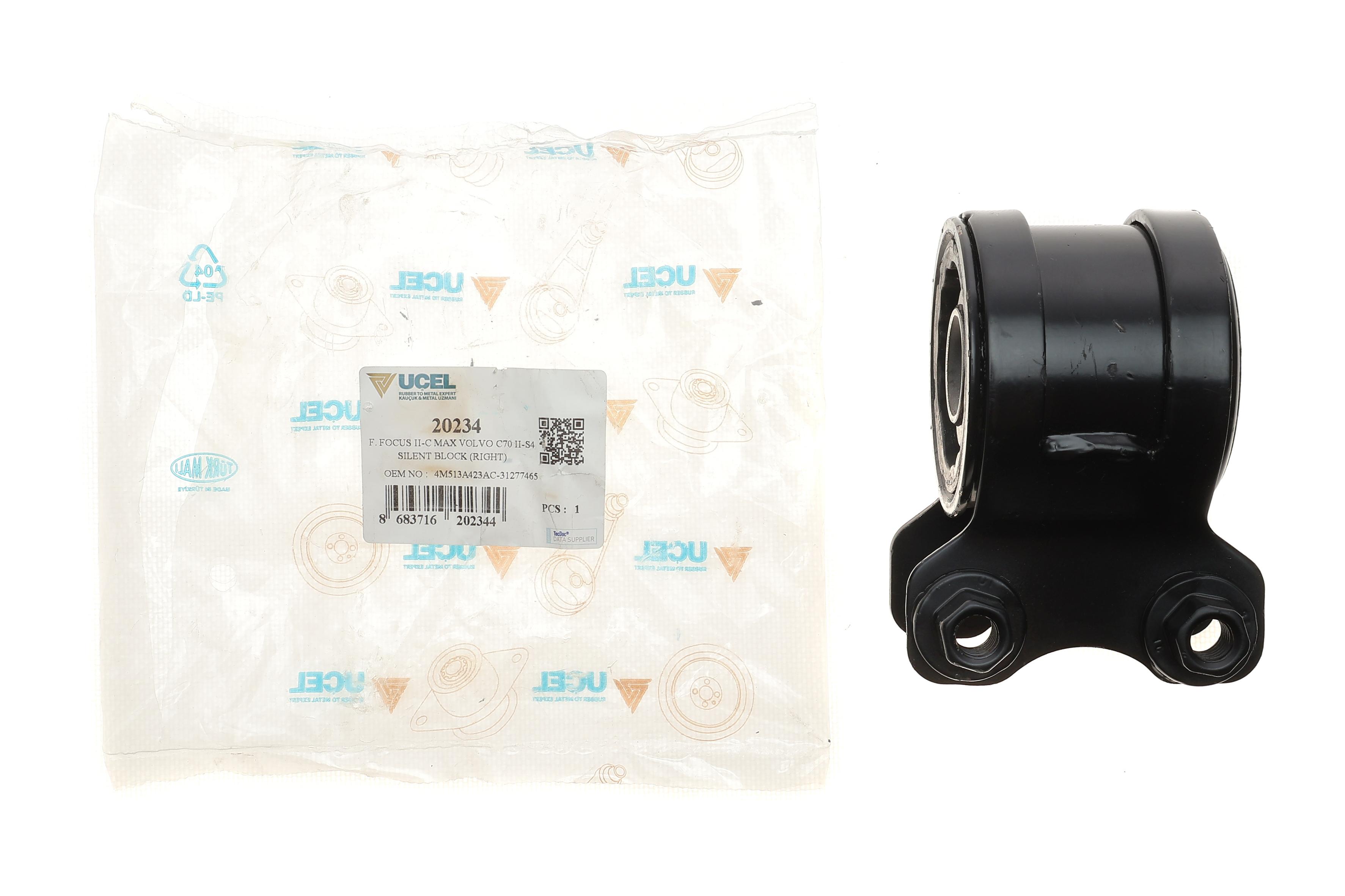 Сайлентблок важеля (переднього/знизу/ззаду) Ford Focus II/Kuga 1.4-2.0 04- (R)