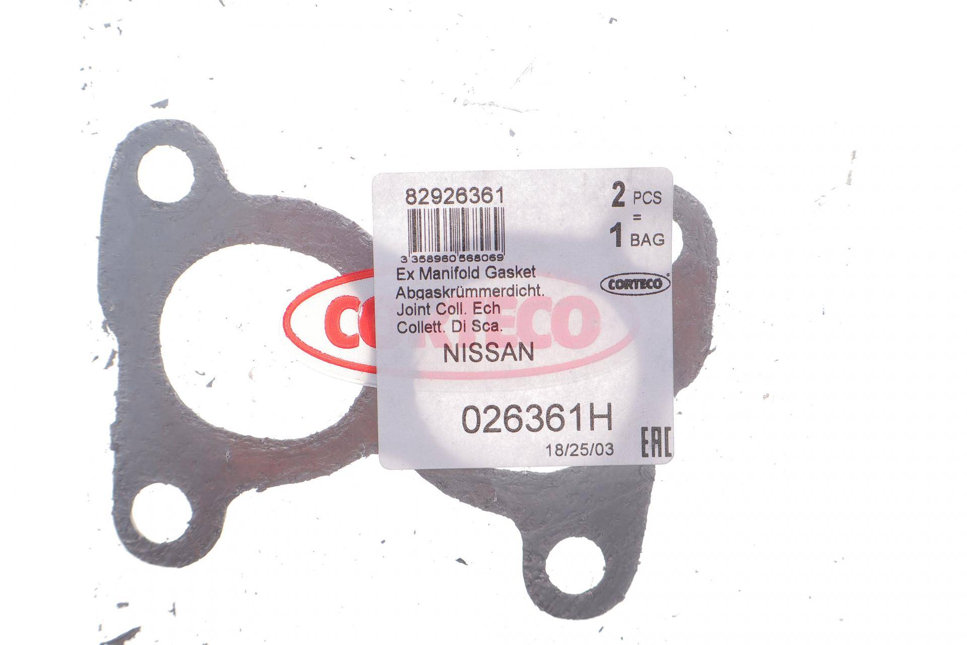 Прокладка колектора випускного Nissan Almera/Primera 1.4-1.8 95-