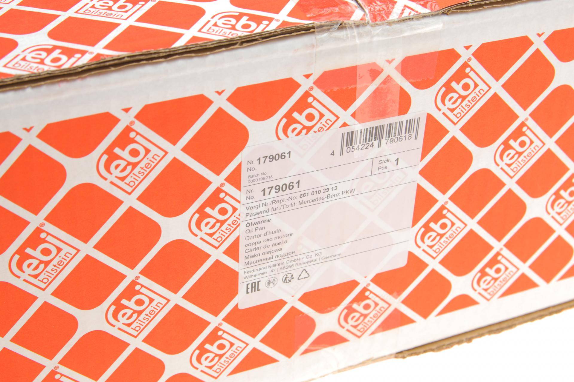 Оливозбірник (піддон) MB C-class (W204)/E-class (W212) 2.2CDI 08-16 (OM651)