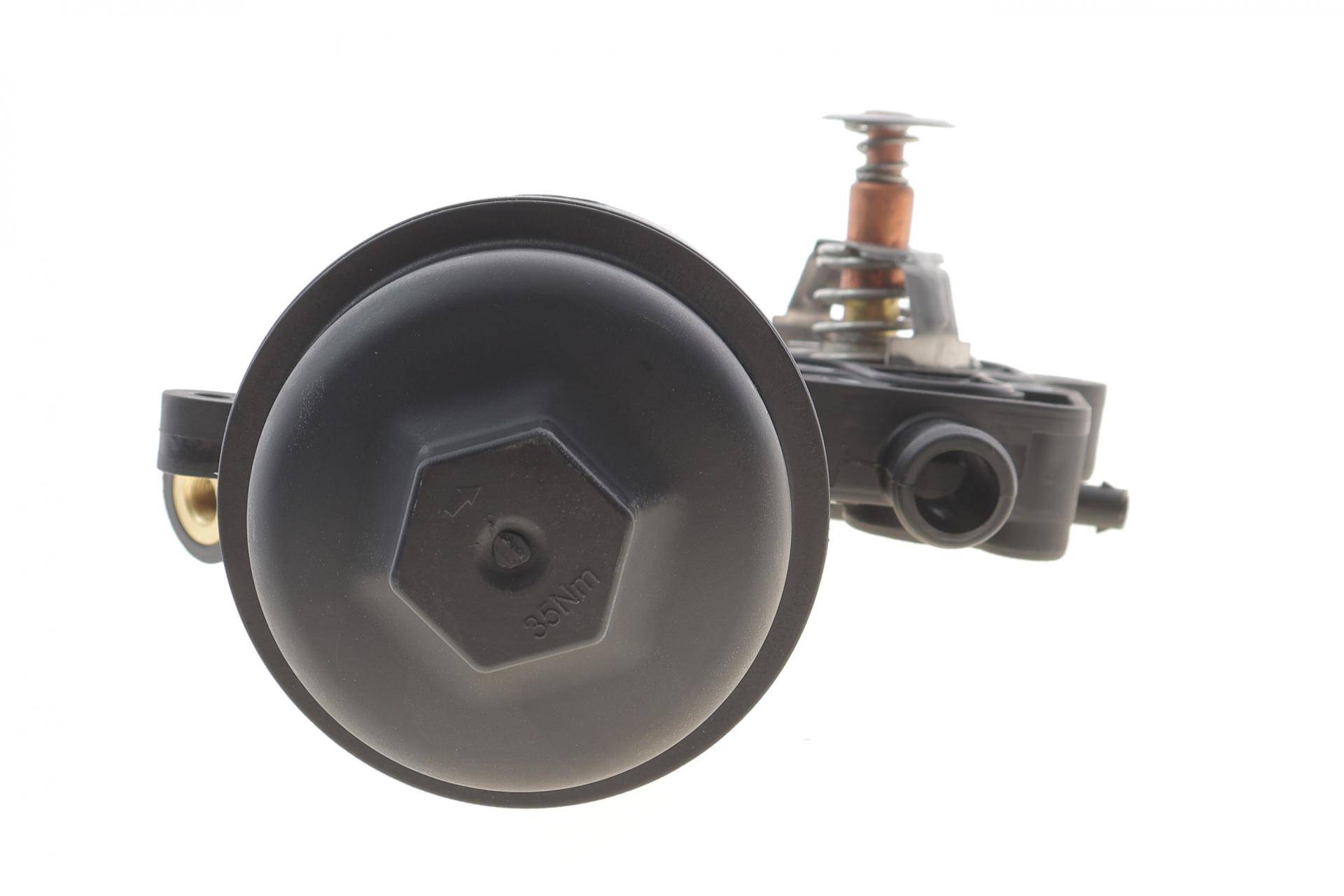 Корпус фільтра масляного VW Touareg/Audi Q7 3.0 TDI 07-18 (з термостатом)