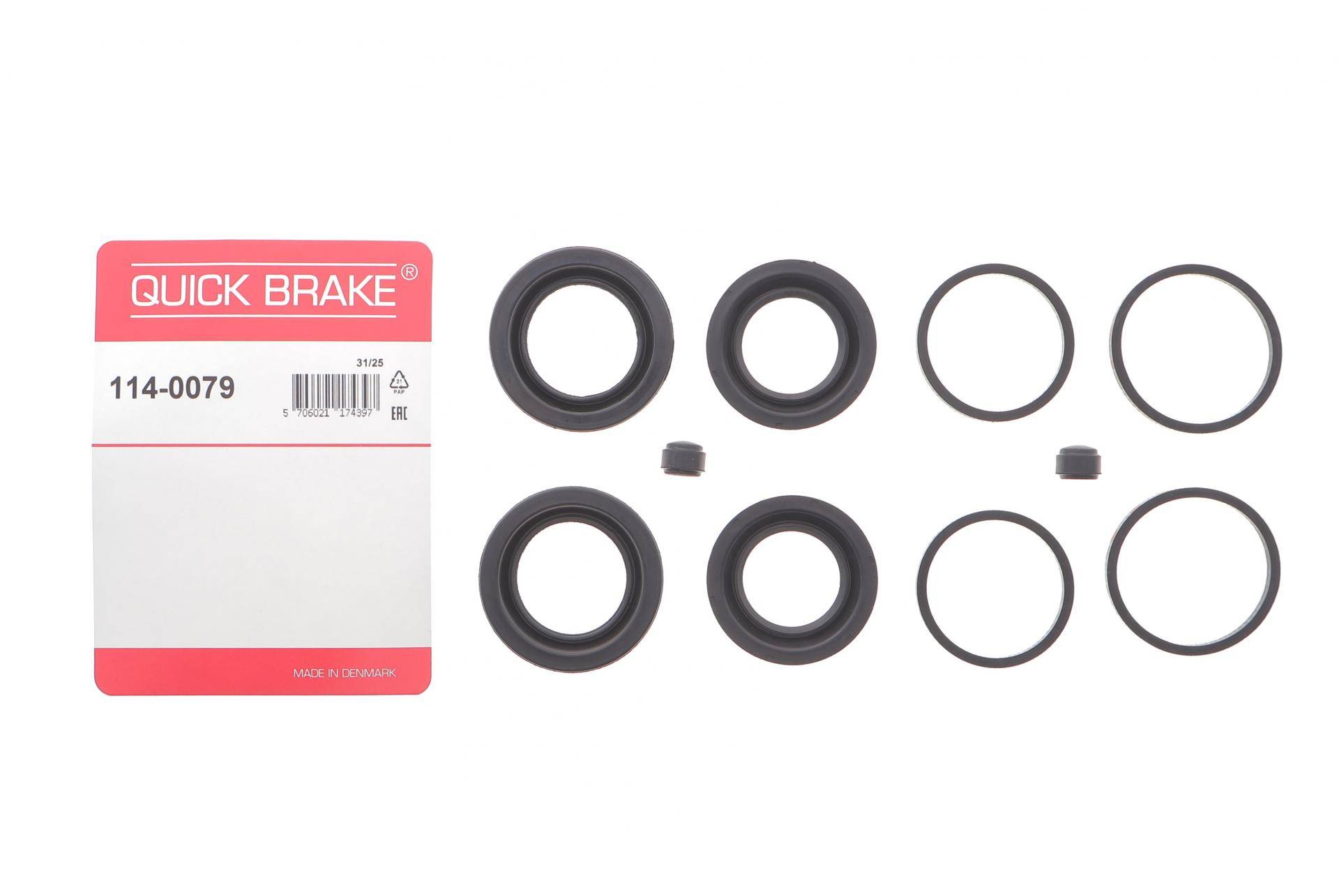 Ремкомплект супорта (переднього) MB E-class/M-class/Opel Astra 09- (d=40/44mm) (Brembo)