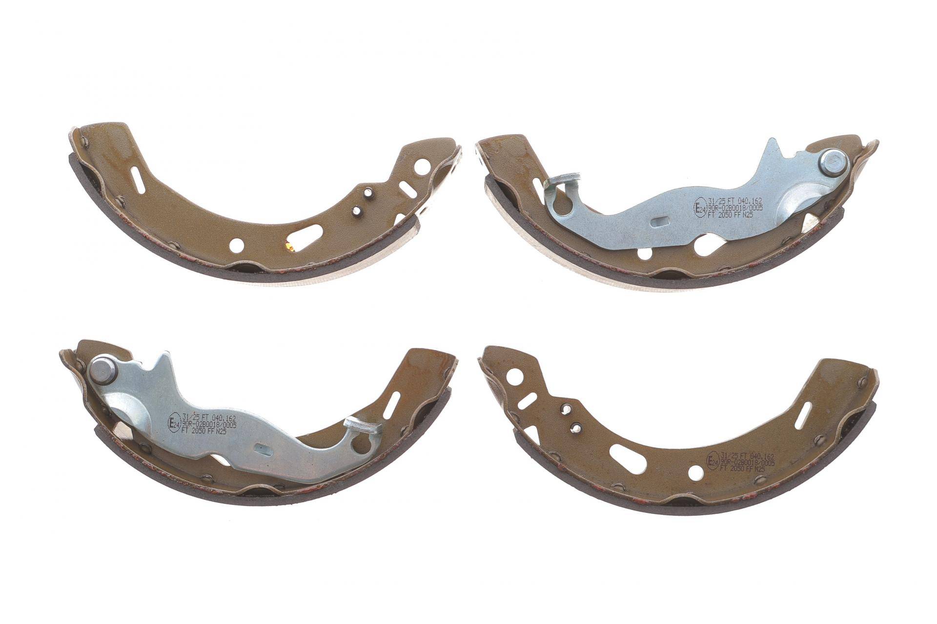 Колодки гальмівні (задні) Ford Fiesta 08- (барабанні) (200x32)