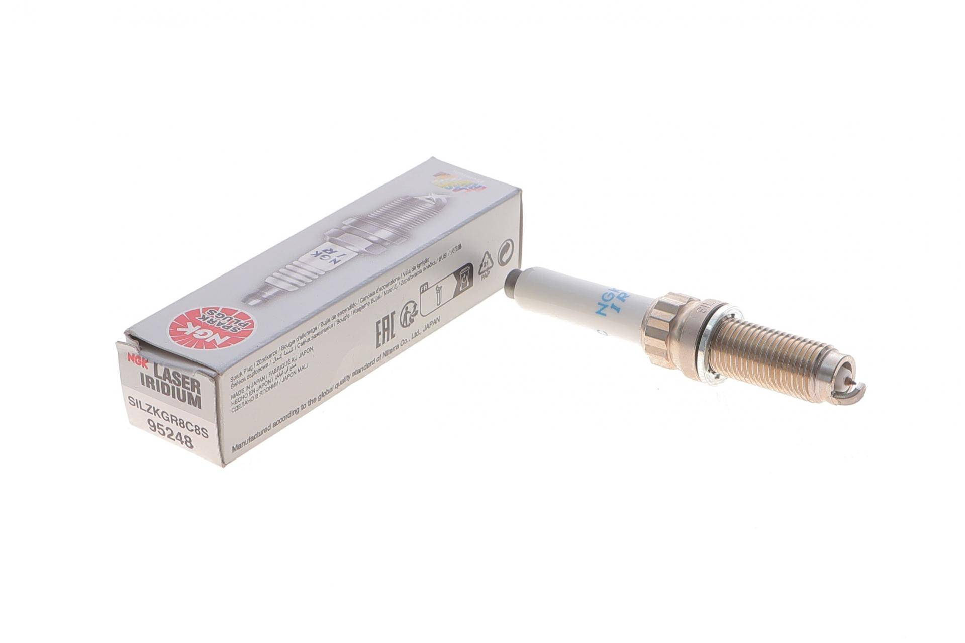 Свічка запалювання BMW 5 (G30/F90)/7 (G11/G12)/X5 (G05/F95)/X6 (G06/F96) 15- B48/B58 (SILZKGR8C8S)