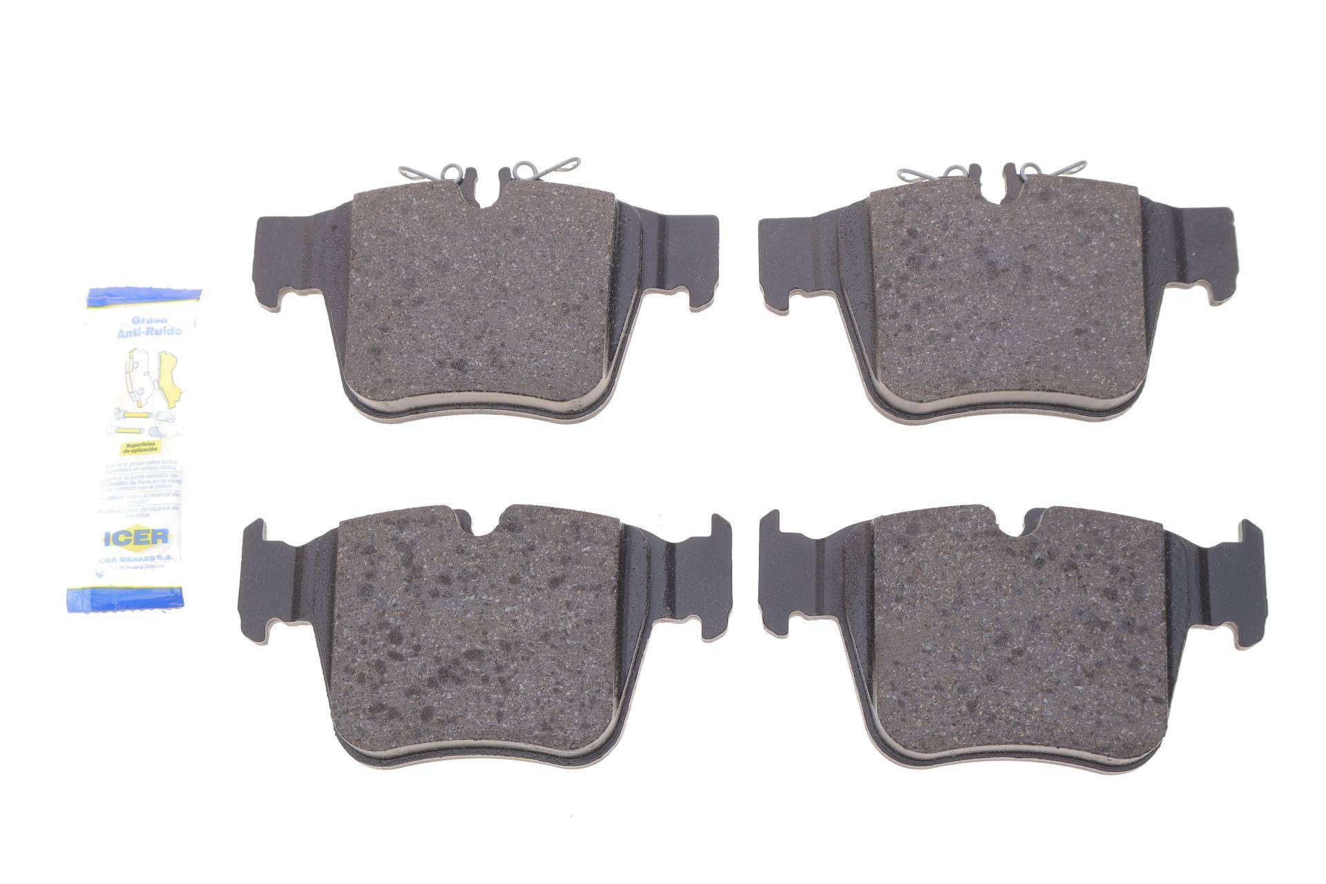 Колодки гальмівні (задні) MB C-class (W205)/GLC-class (X253) 15-