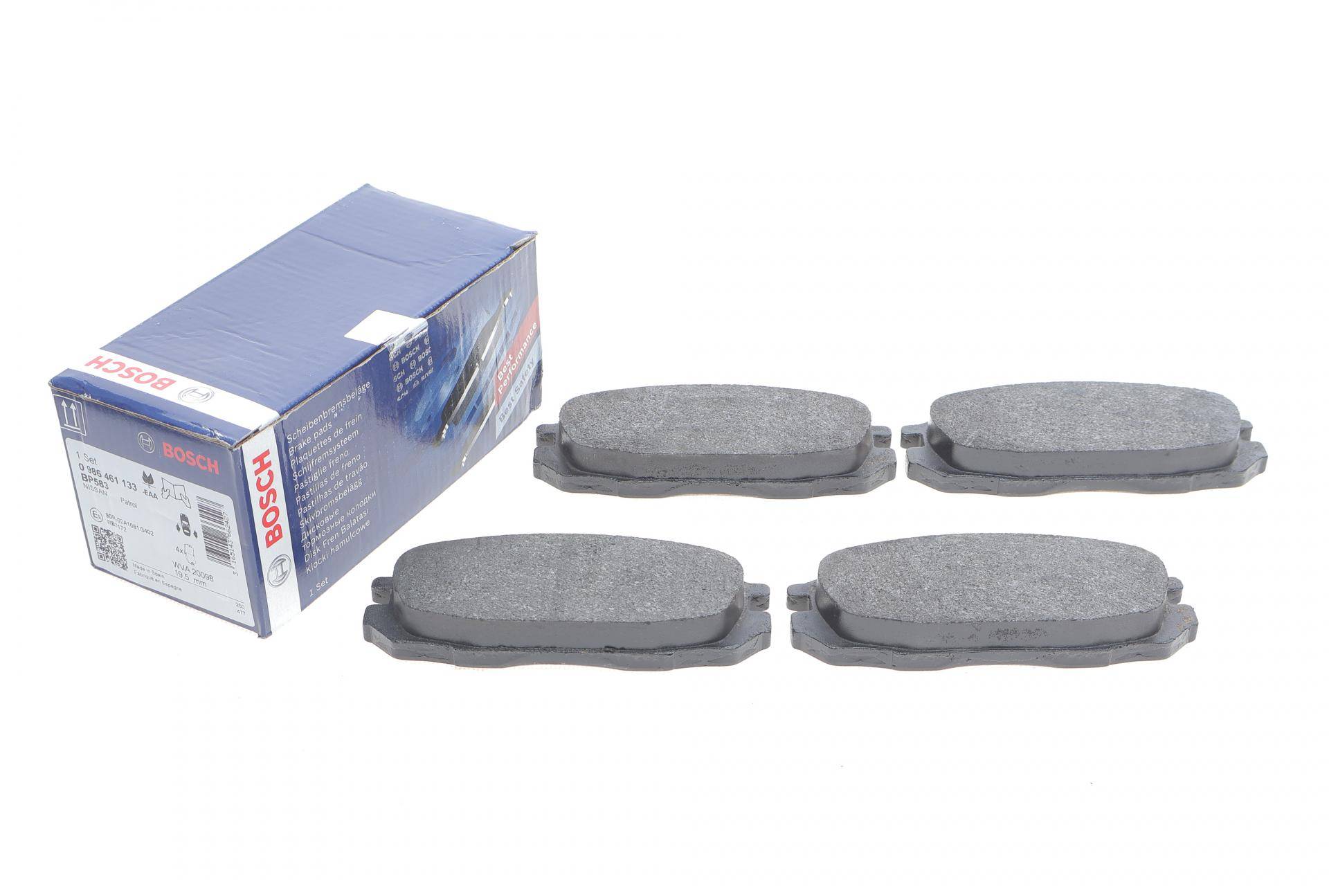 Колодки гальмівні (задні) Nissan Patrol GR IV 88-98