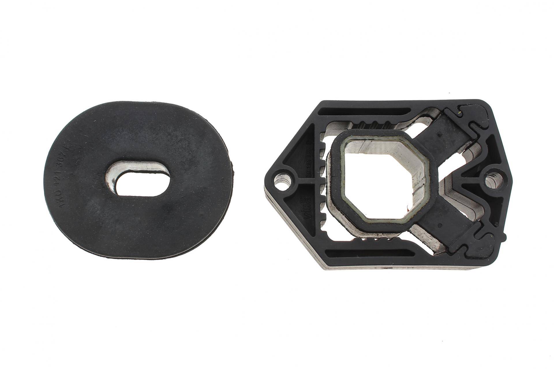 Опора радіатора VW Caddy/Golf/Passat 04- (знизу) (к-кт)