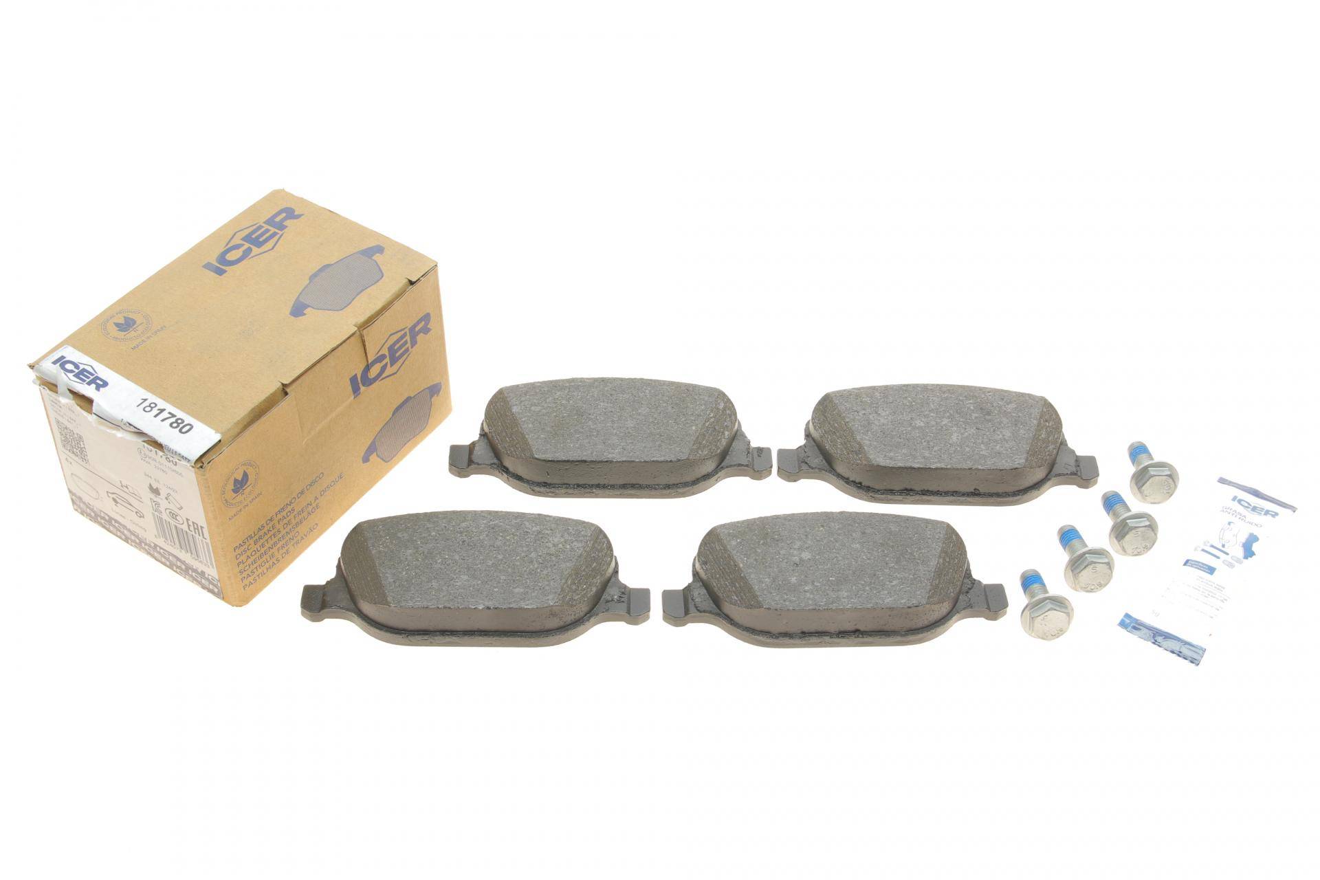 Колодки гальмівні (задні) Alfa Romeo/Brera/Spider 159 05-11/Lancia Thesis 02-09/Delta 09-14