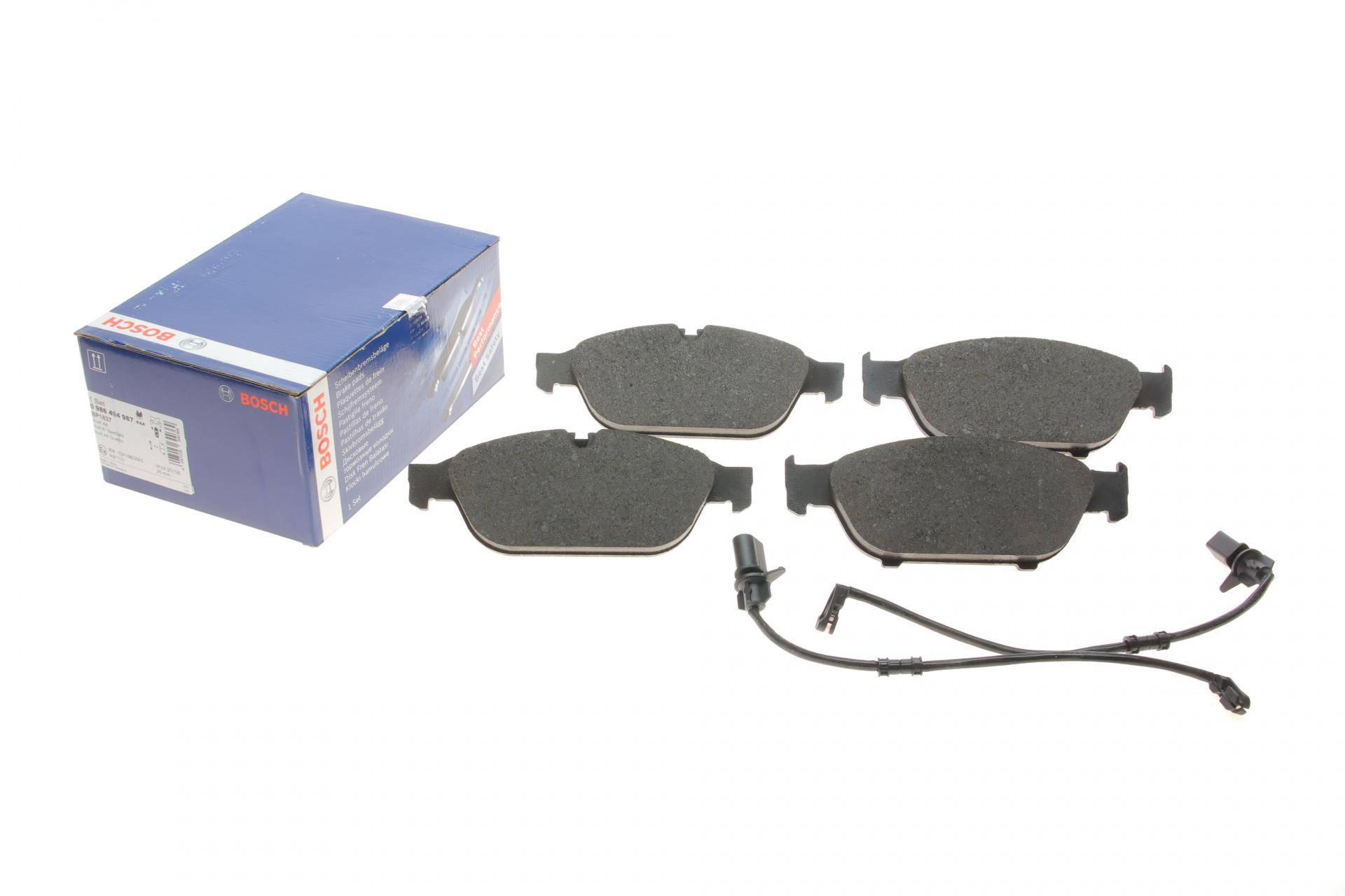 Колодки гальмівні (передні) Audi A6/A7/A8 10- (+датчики)