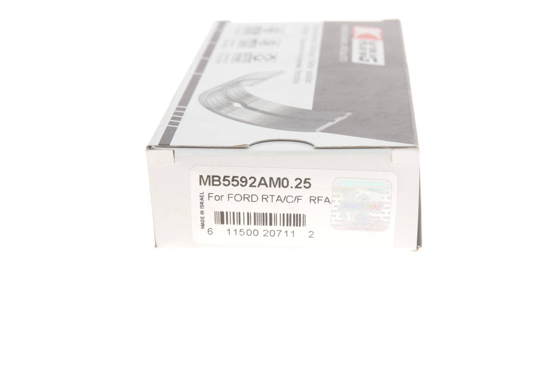 Вкладиші корінні Ford Transit Connect 1.8TDCi 02-13 (+0.25)