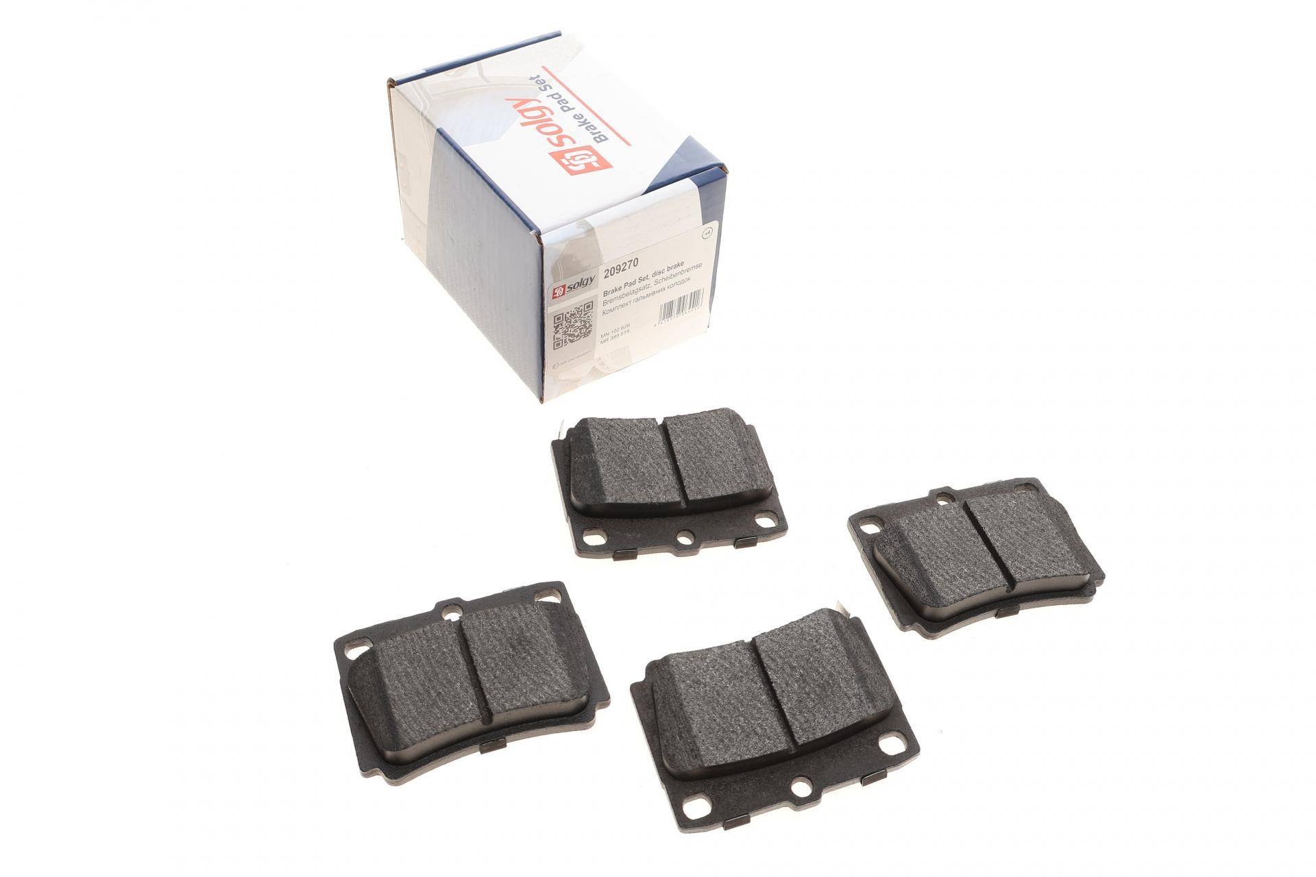 Колодки гальмівні (задні) Mitsubishi Pajero 91-00/Pajero Sport 98-