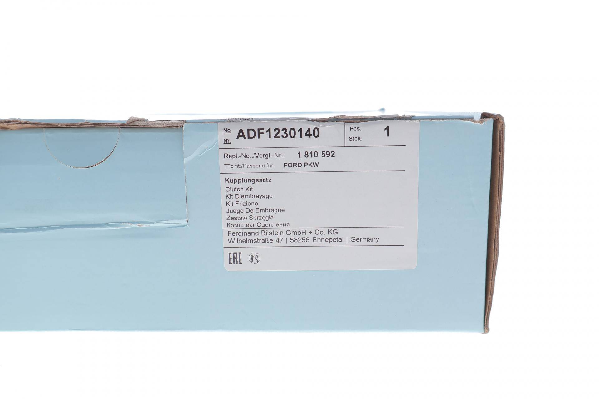 Комплект зчеплення Ford Focus/C-MAX 1.6 Ti 10- (d=230mm)