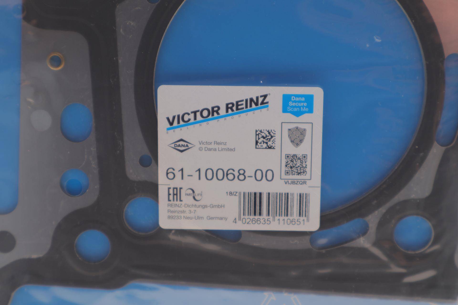 Прокладка ГБЦ Jeep Cherokee 2.4 13- (0.7mm)