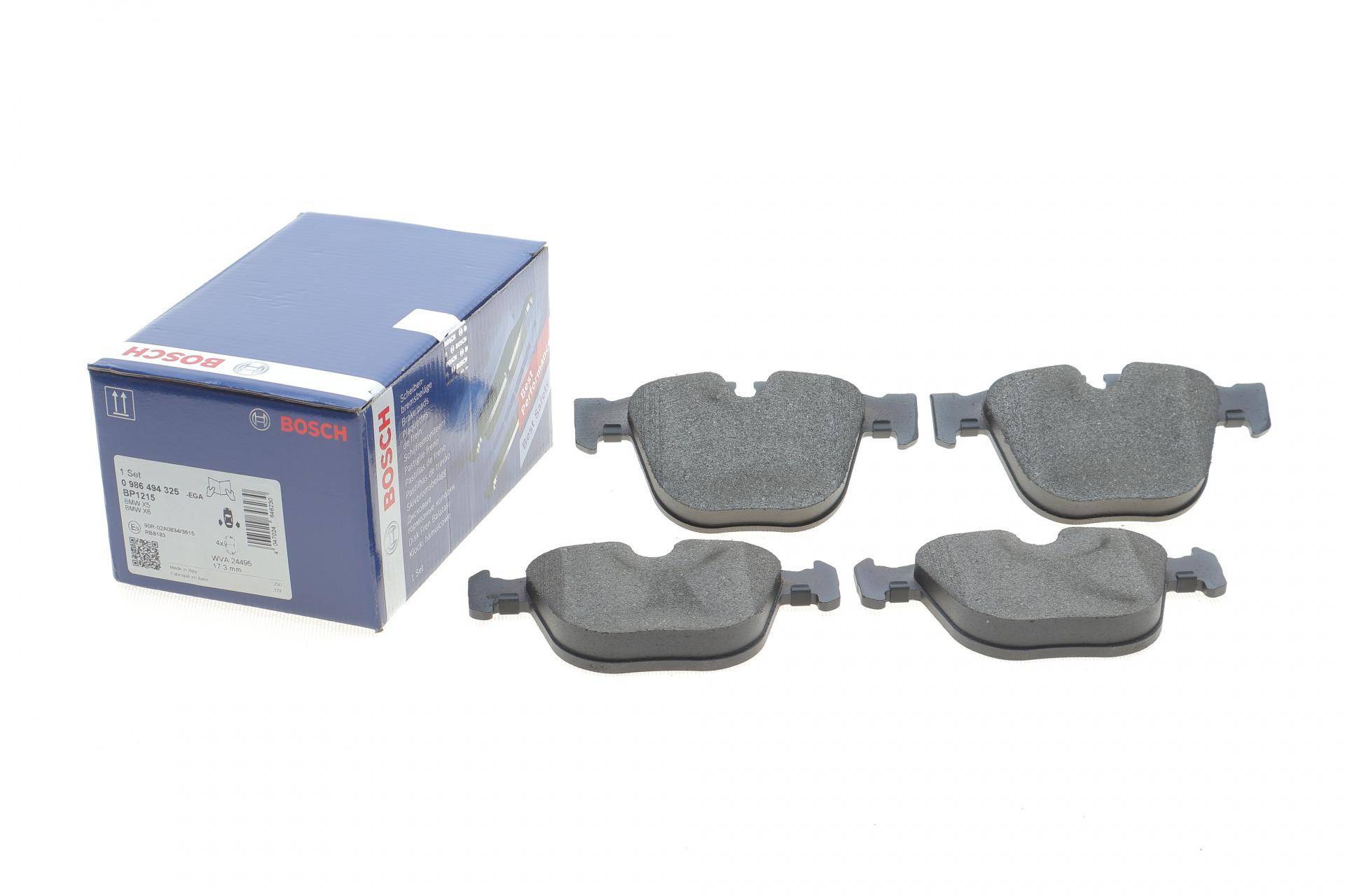 Колодки гальмівні (задні) BMW 5 (E60/65)/X5 (E70/F15)/X6 (E71/E72) 3.0-4.4 08-