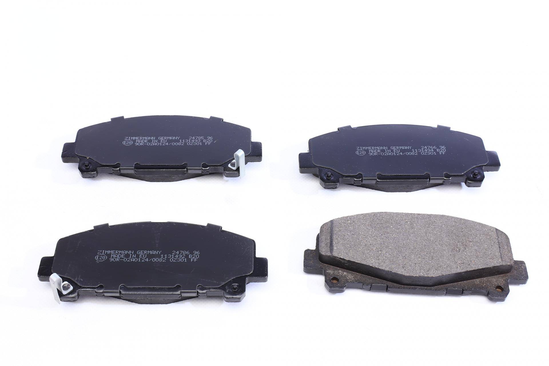 Колодки гальмівні (передні) Honda Accord VIII 07-/IX 12- (Akebono)